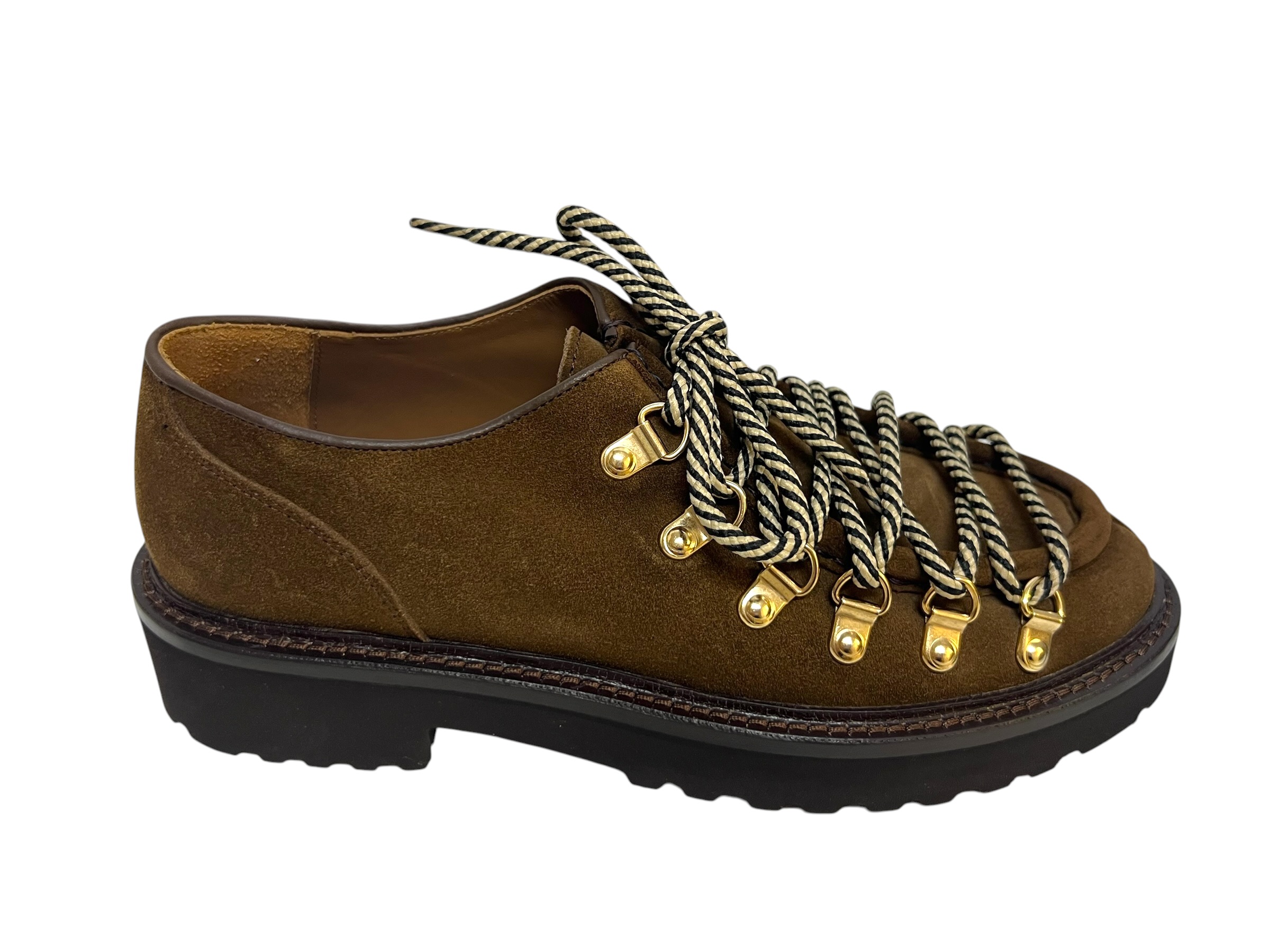 Calce Schnürschuhe cognac