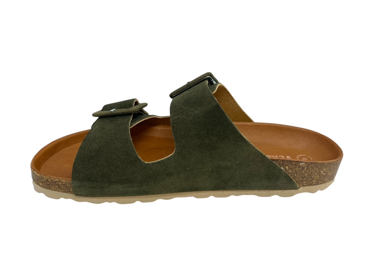 Verbenas Pantoletten RANDELL khaki