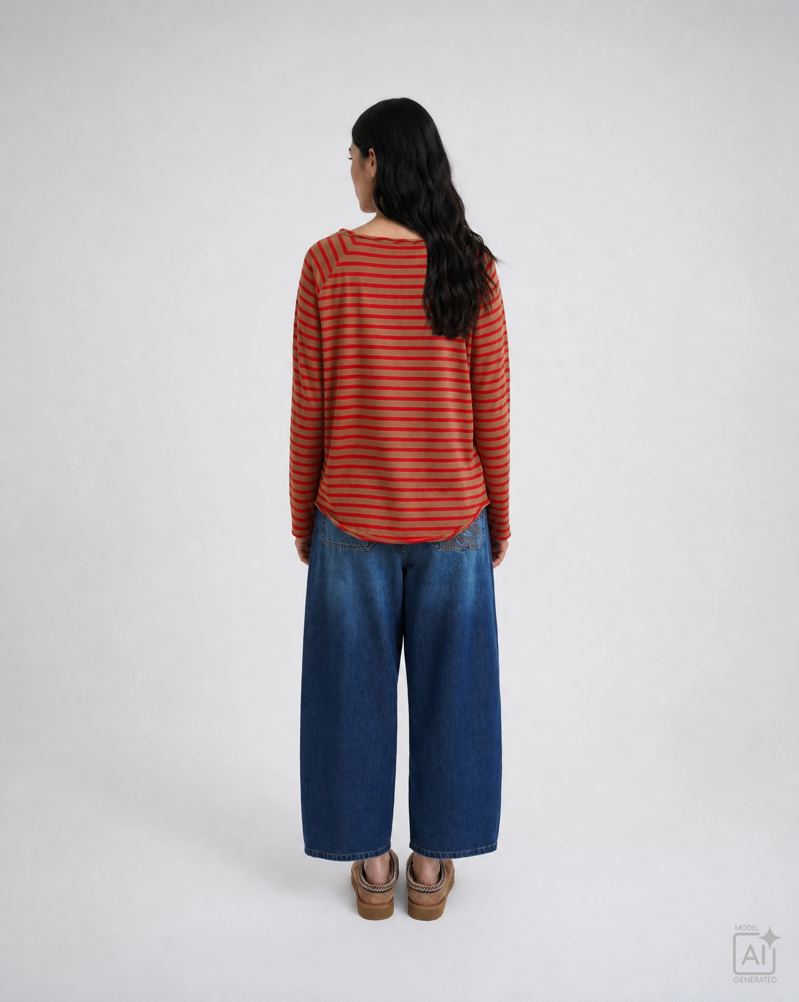 Smith & Soul Shirt red/camel Smith & Soul Shirt red/camel
