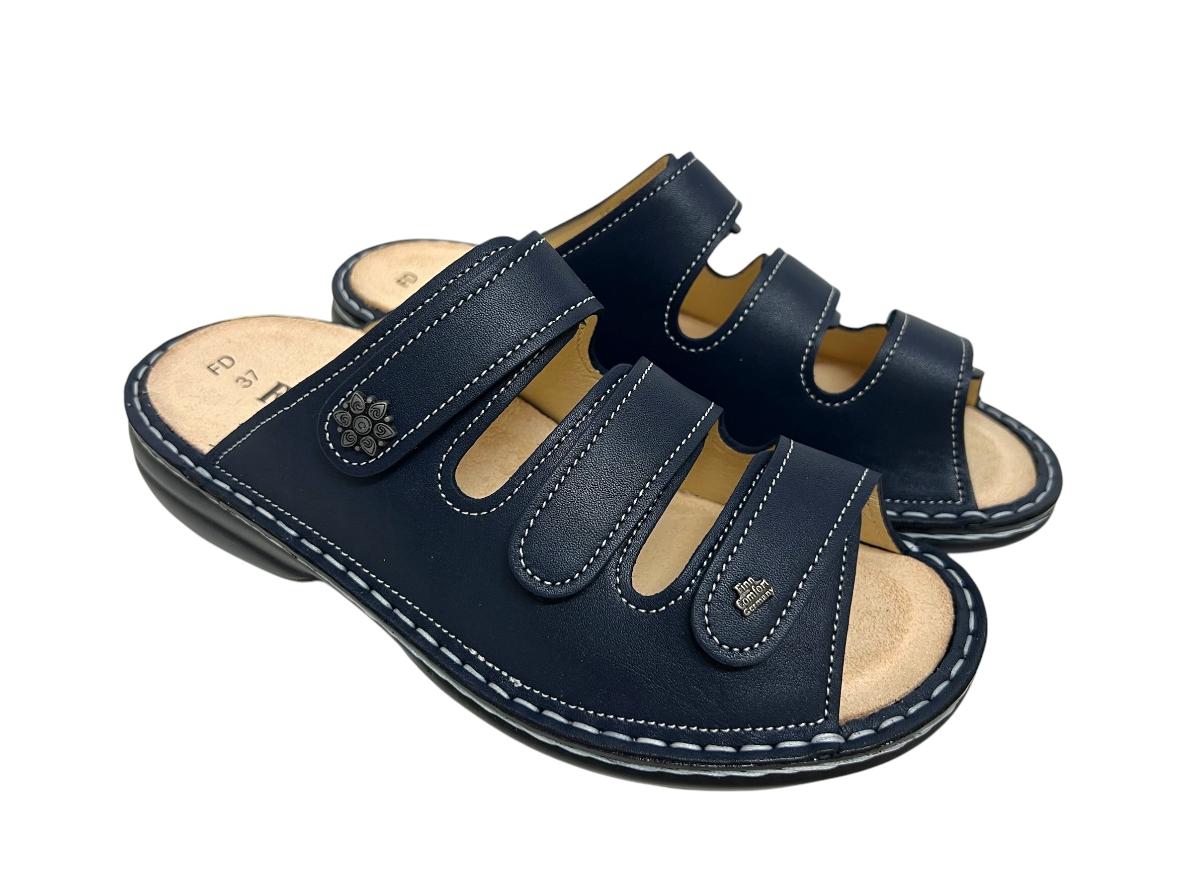 Finn Comfort Pantoletten MENORCA-S dunkelblau