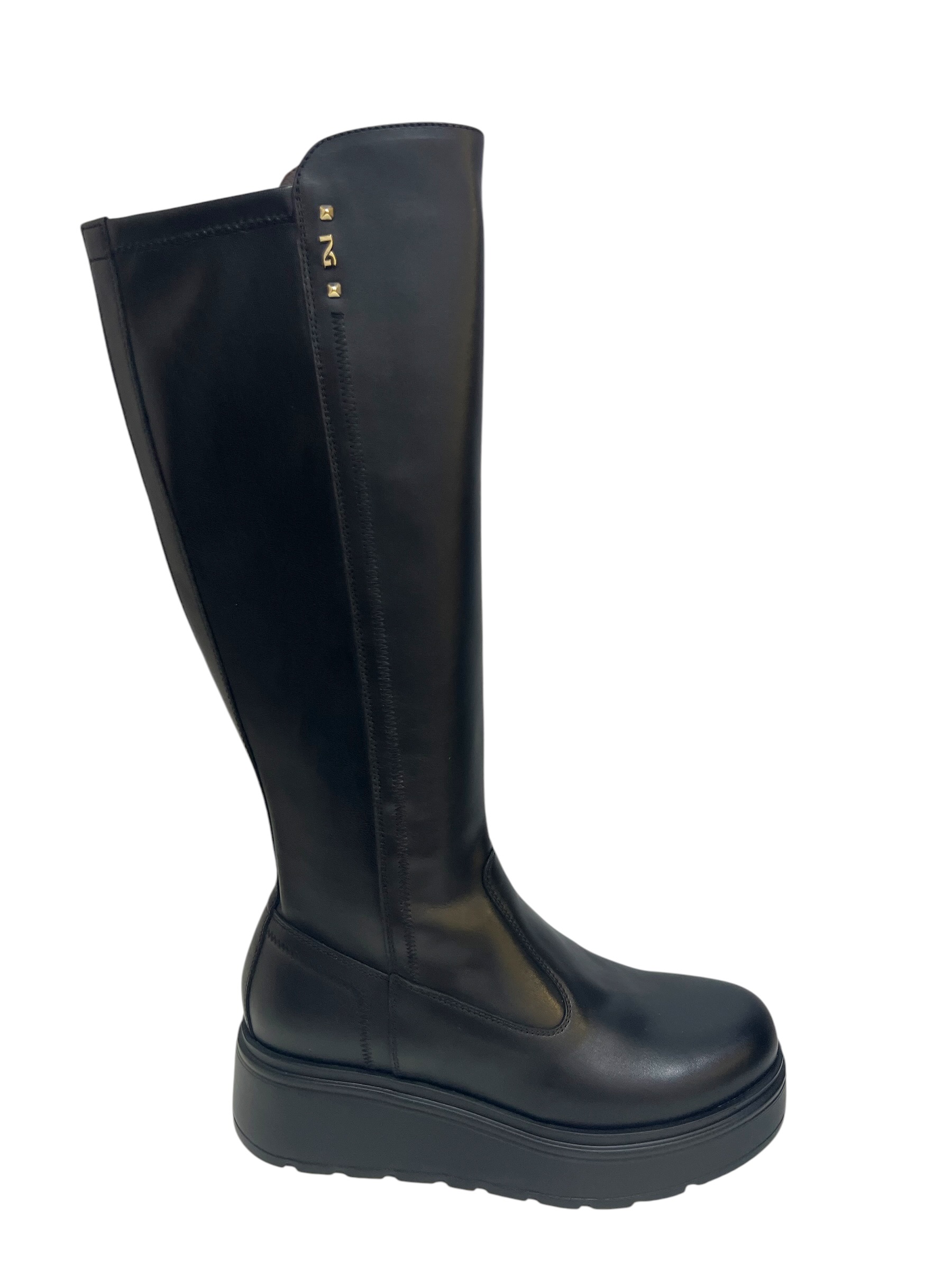 Nero Giardini Plateau-Stiefel schwarz