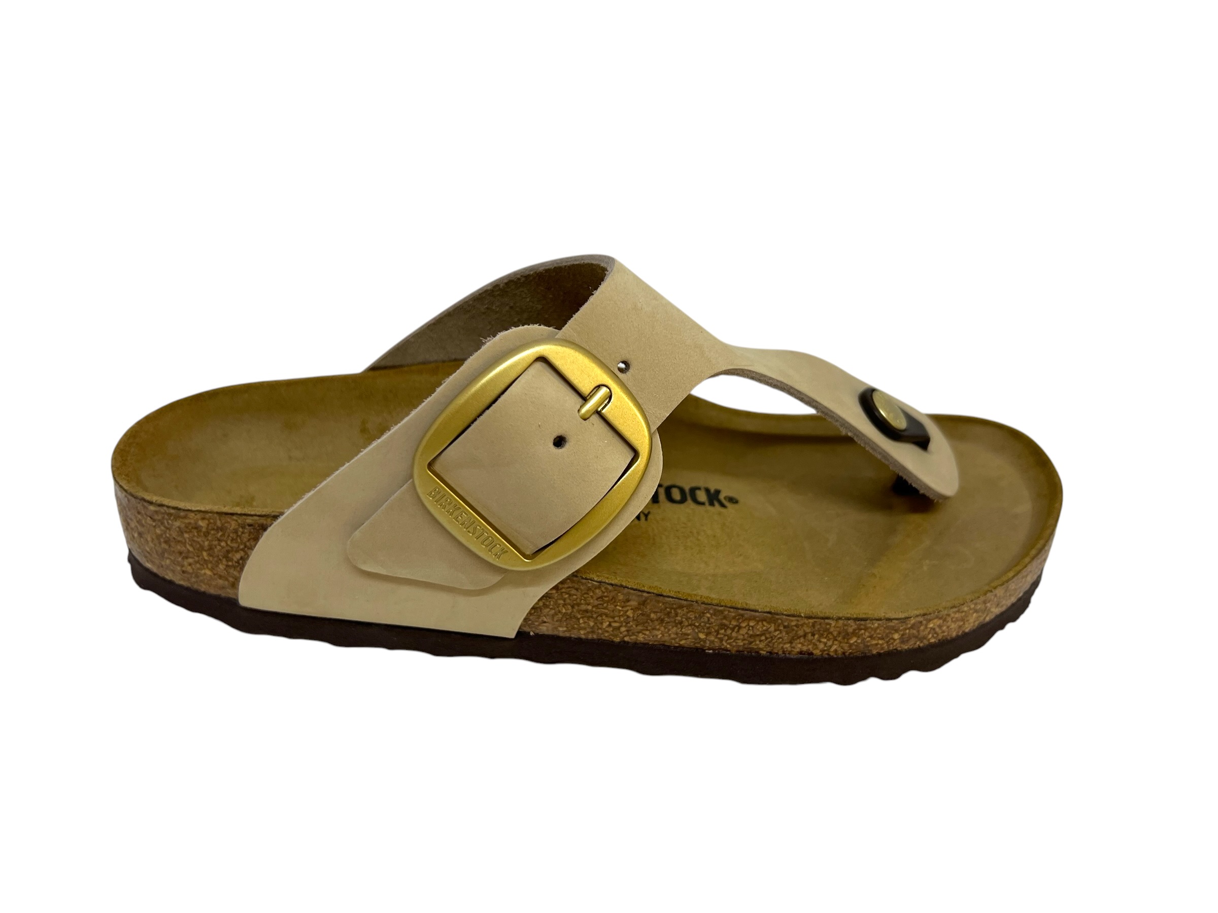Birkenstock Pantolette GIZEH BIG BUCKLE beige Birkenstock Pantolette GIZEH BIG BUCKLE beige