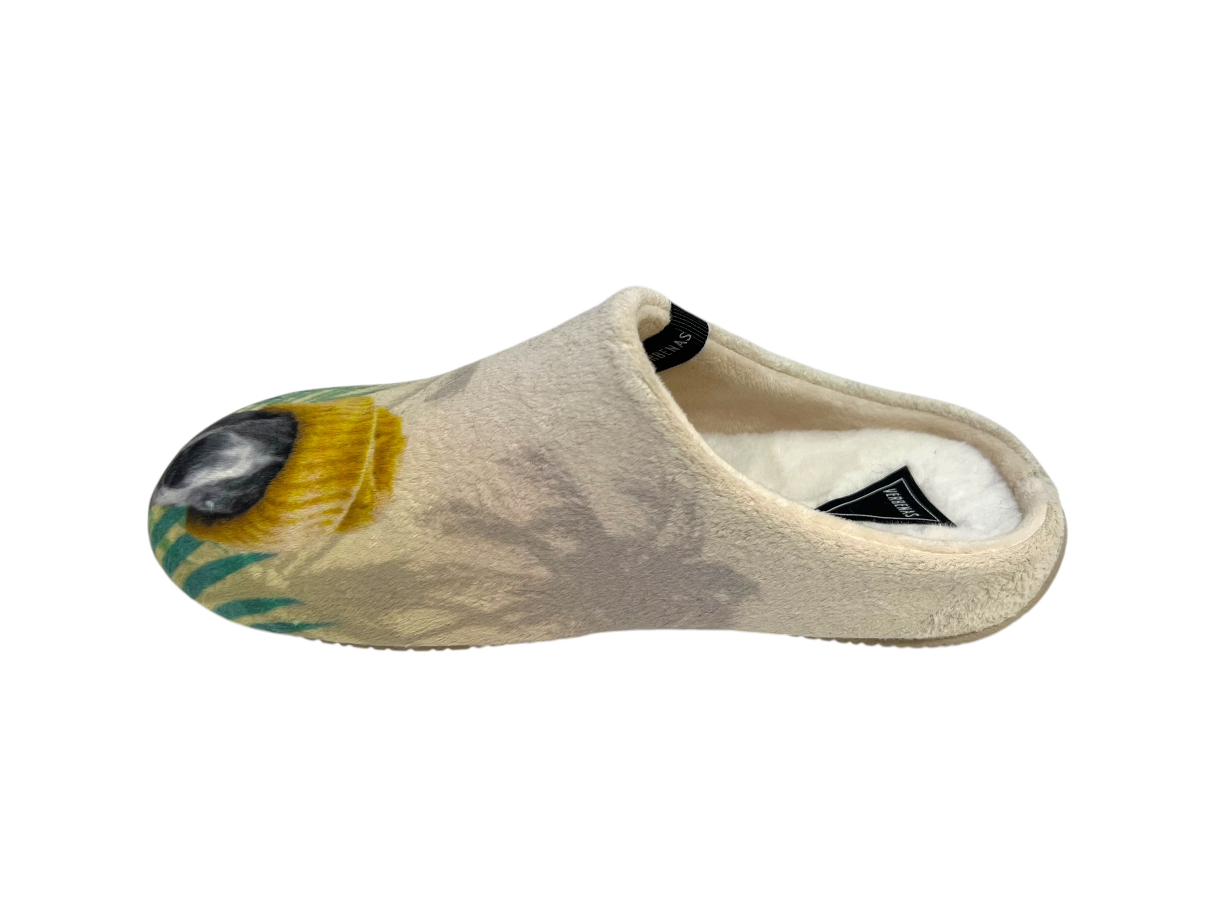 Verbenas Hausschuhe YORK ANIMAL PELO beige