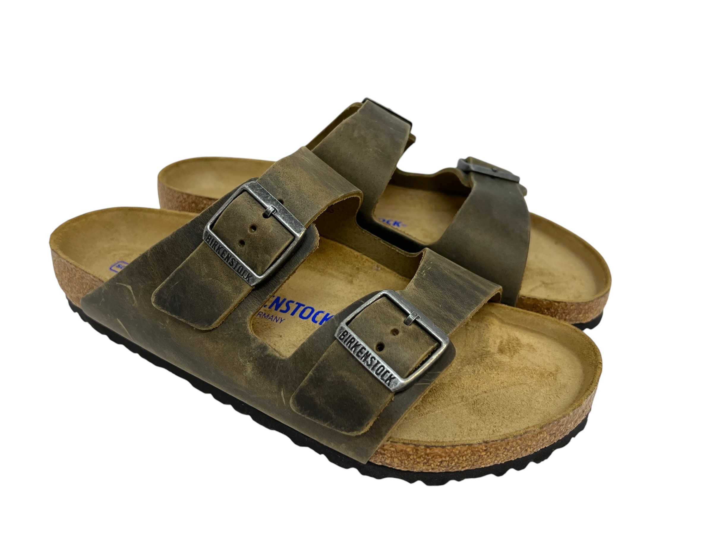 Birkenstock Pantolette ARIZONA khaki WB Birkenstock Pantolette ARIZONA khaki WB