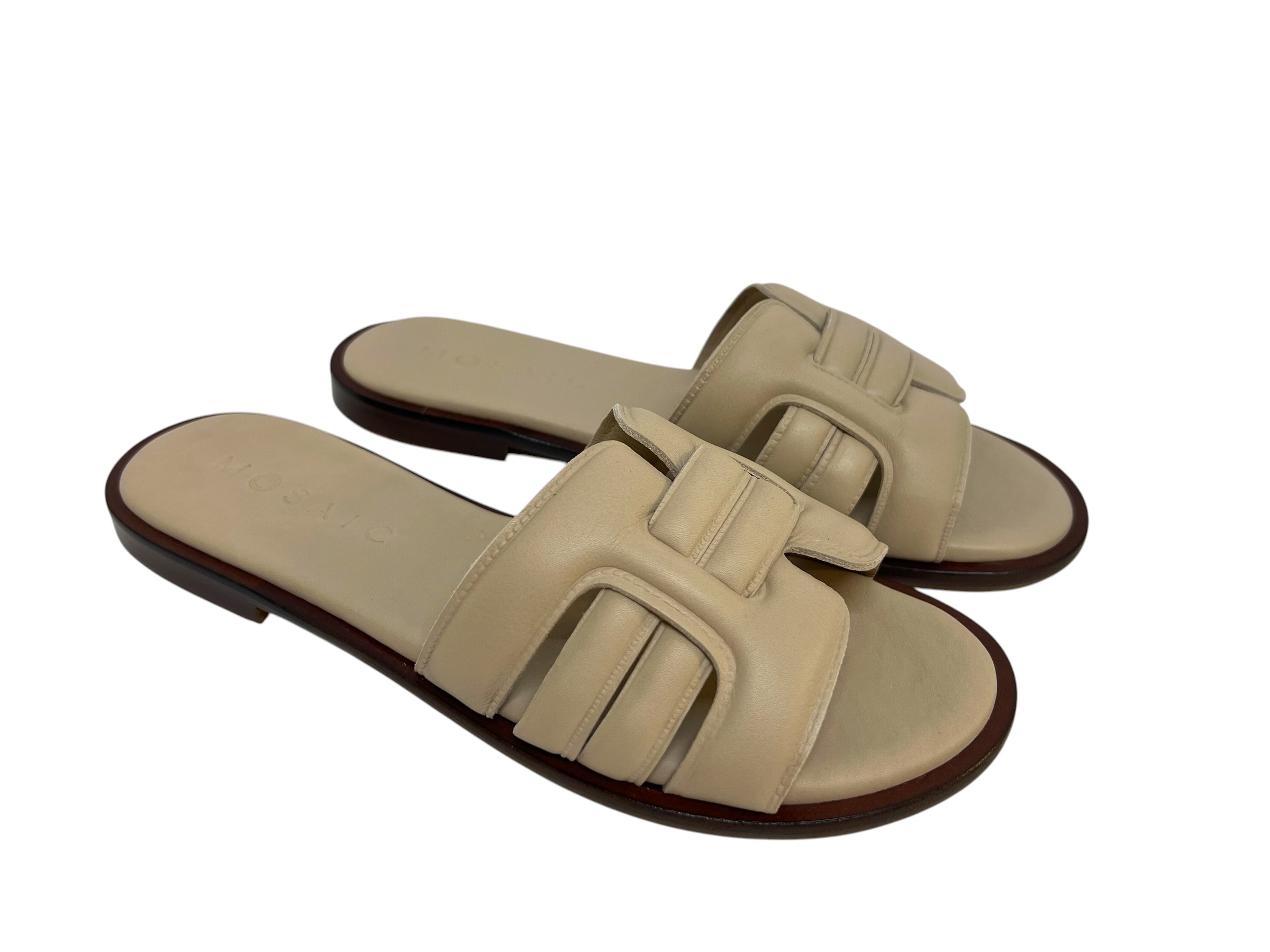 Mosaic Pantolette beige Mosaic Pantolette beige