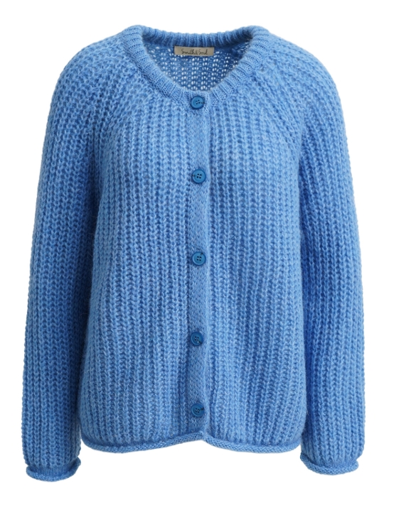 Smith & Soul Strickjacke saphire blau