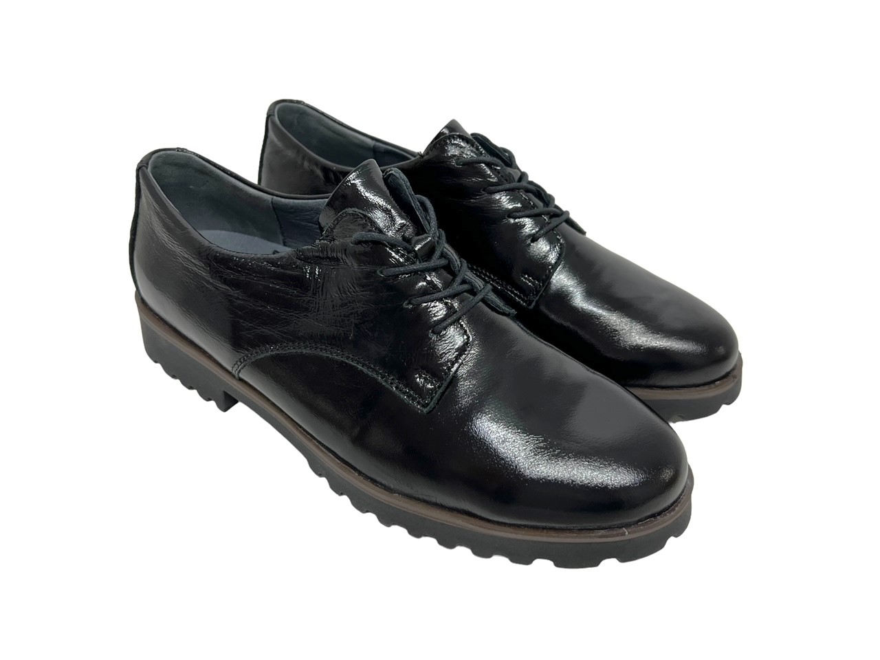 Waldläufer Lack Schnürschuhe H-ELISA schwarz Waldläufer Lack Schnürschuhe H-ELISA schwarz