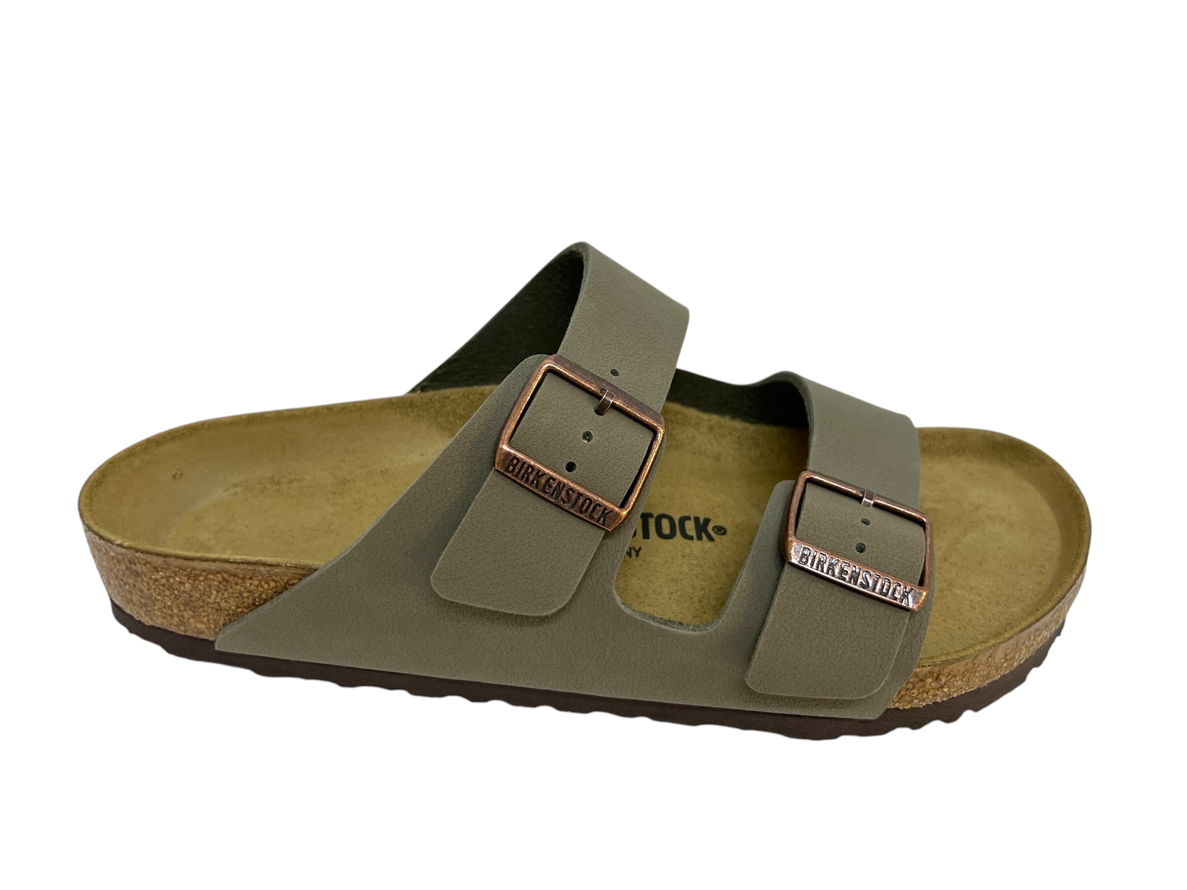 Birkenstock Pantolette ARIZONA stone grau