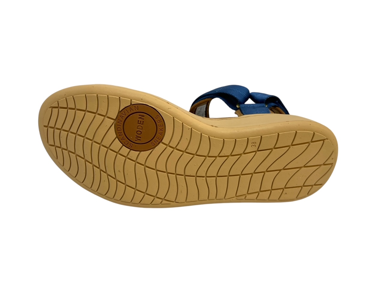 Woden Sandaletten blau