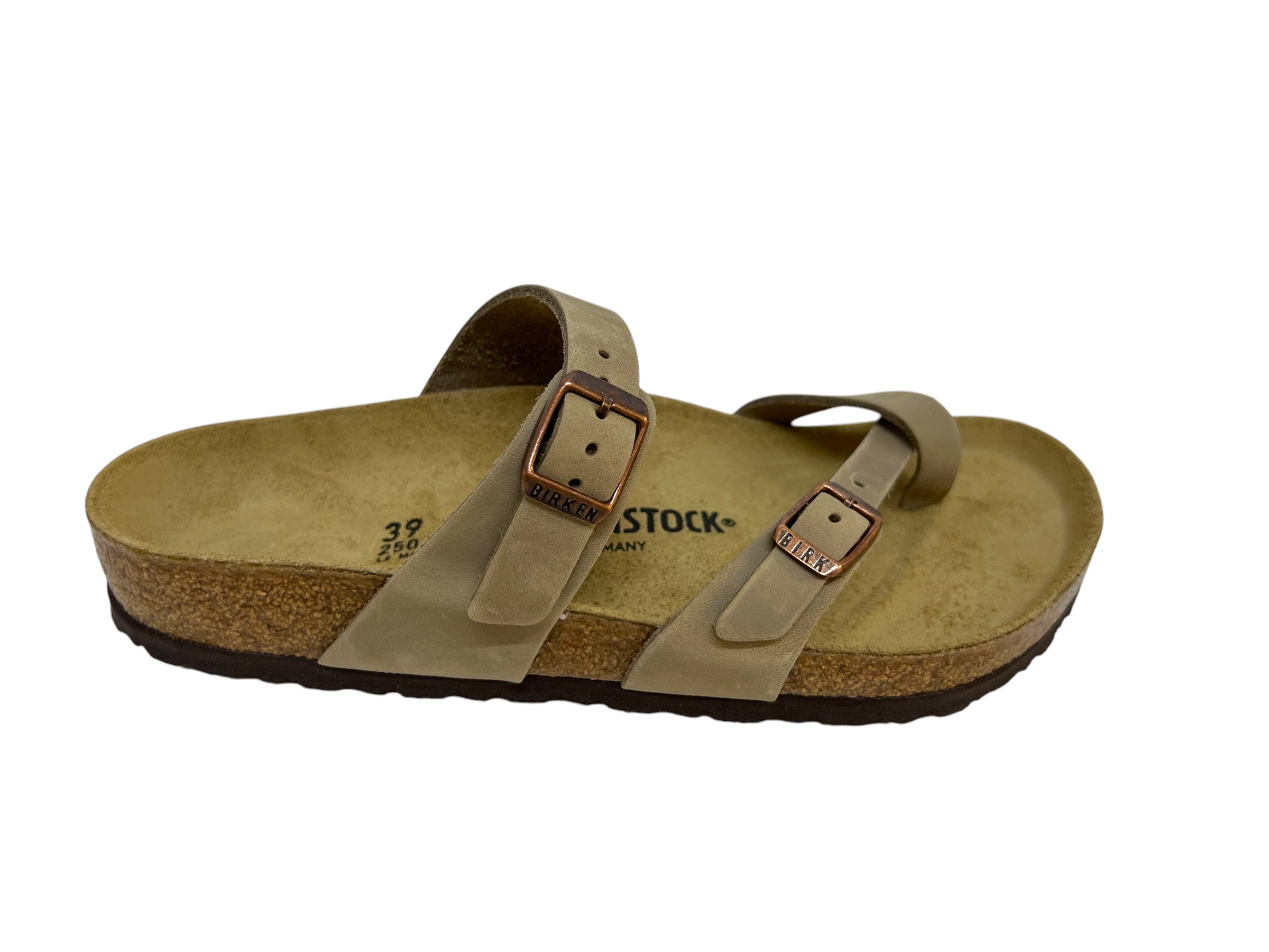 Birkenstock Zehentrenner MAYARI tabacco brown