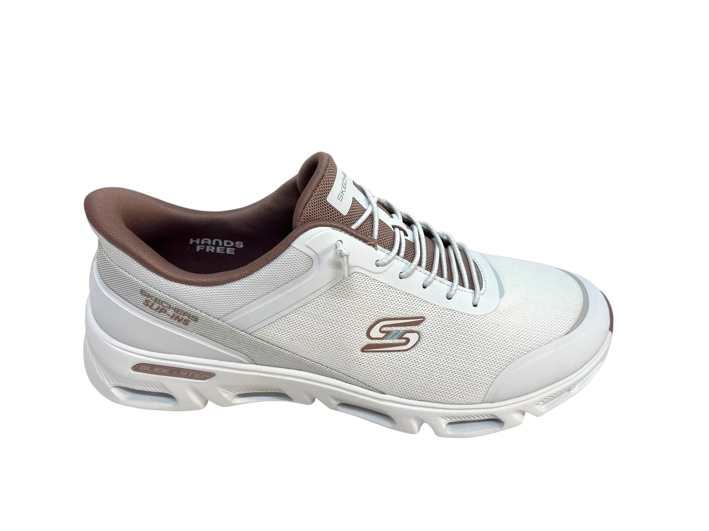 Skechers Slipper weiß slip-ins