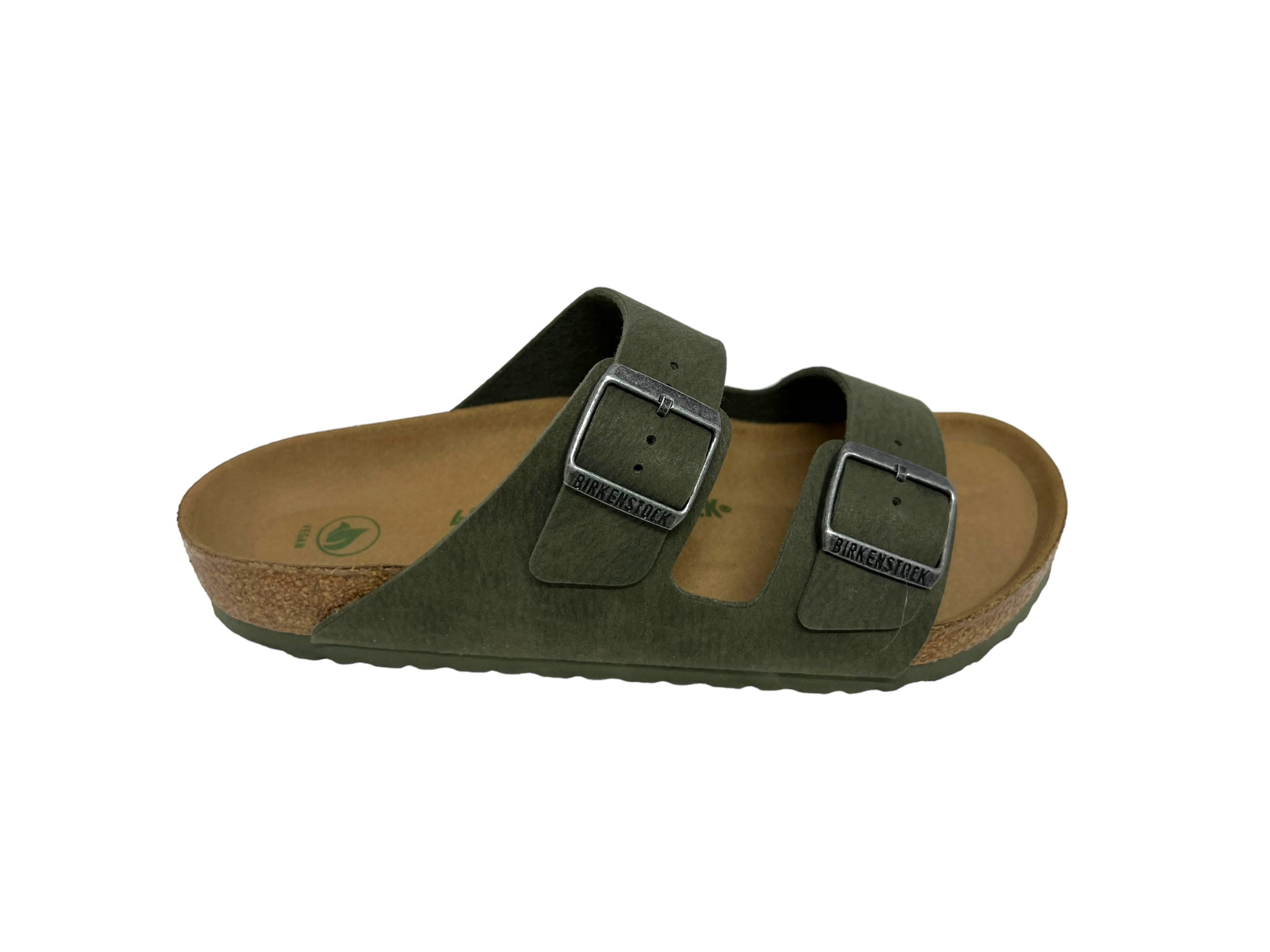 Birkenstock Pantoletten VEGAN ARIZONA khaki Birkenstock Pantoletten VEGAN ARIZONA khaki