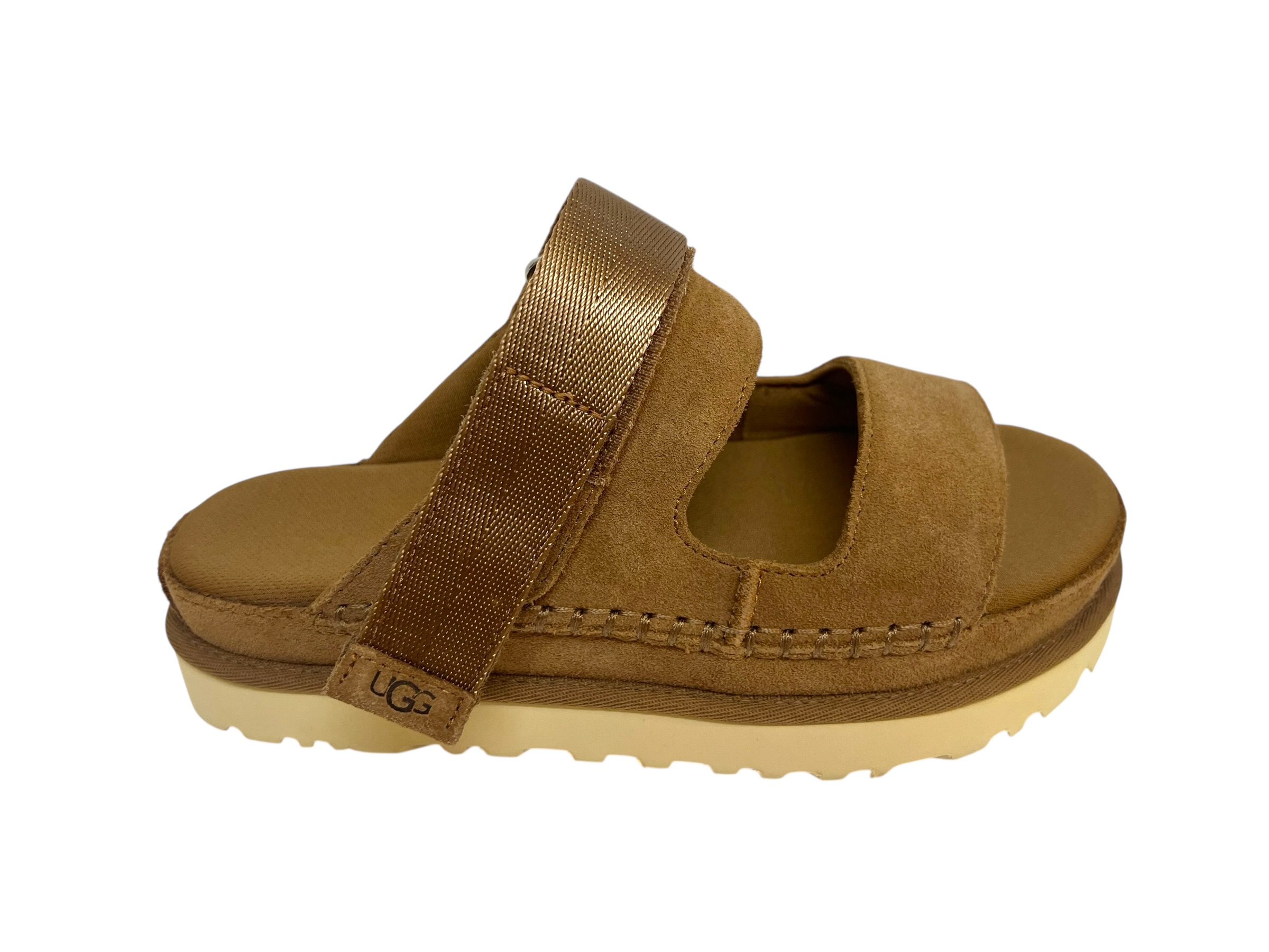 UGG Pantoletten GOLDENSTAR GLIDE chestnut