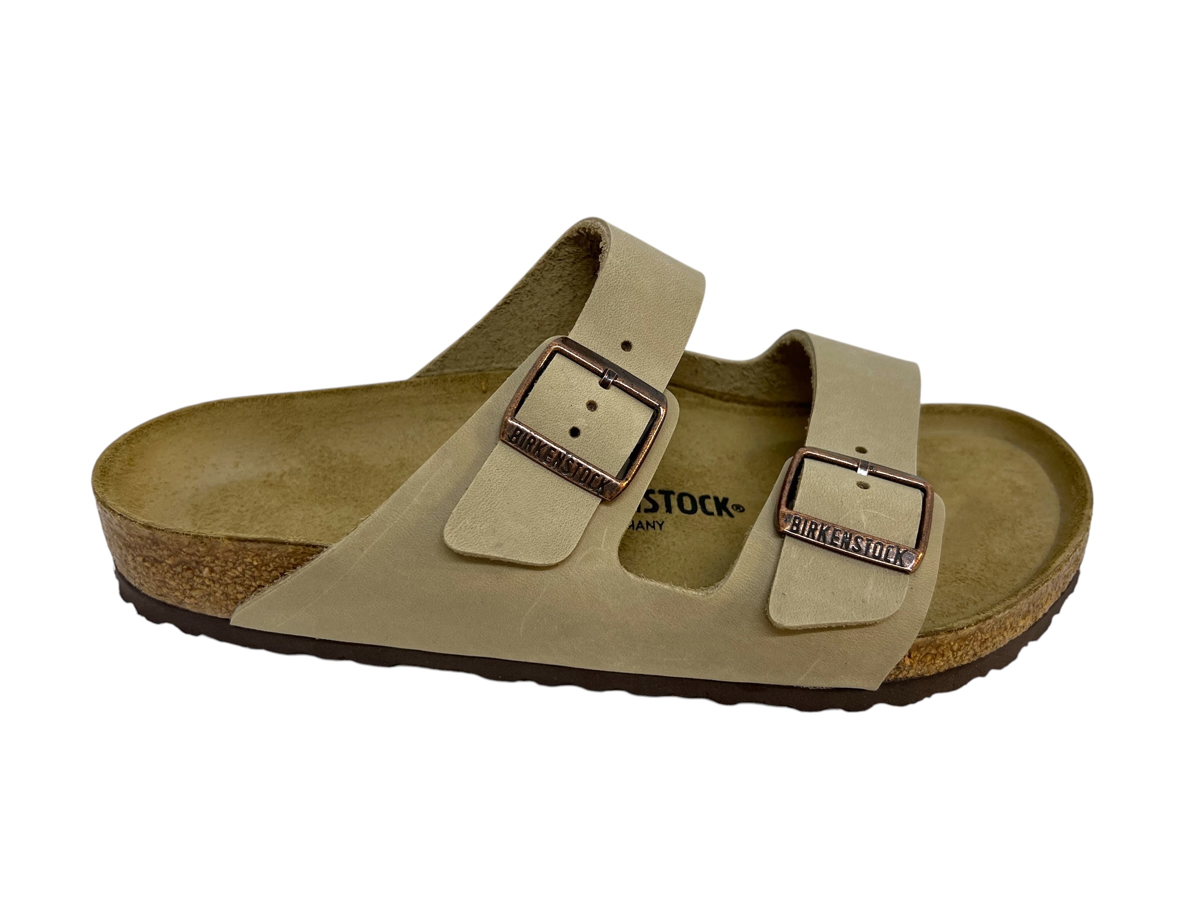 Birkenstock Pantoletten ARIZONA hellbraun