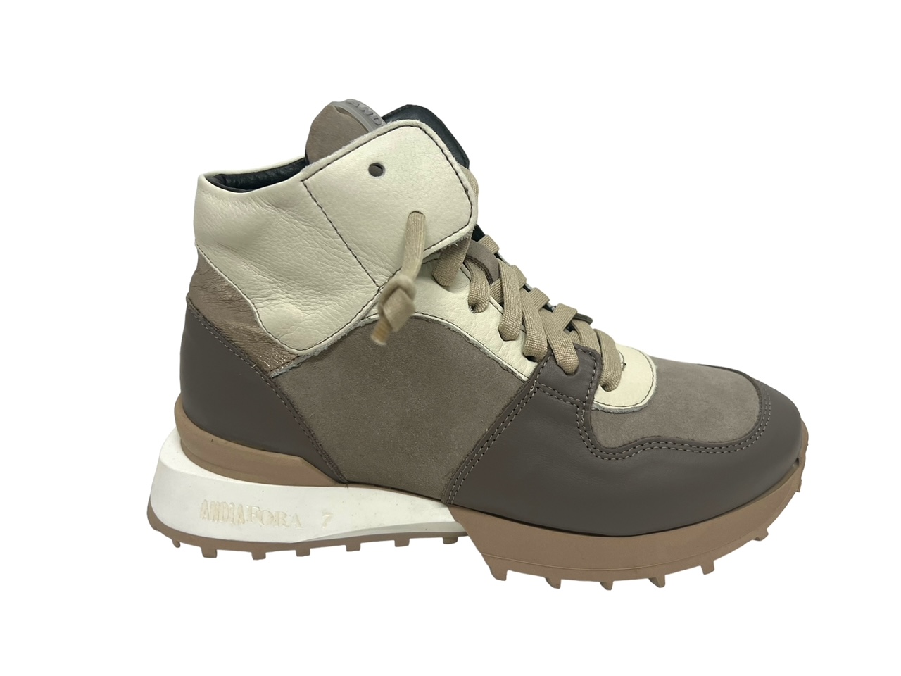 Andia Fora Sneakers high MIDDLE SMOG beige Andia Fora Sneakers high MIDDLE SMOG beige