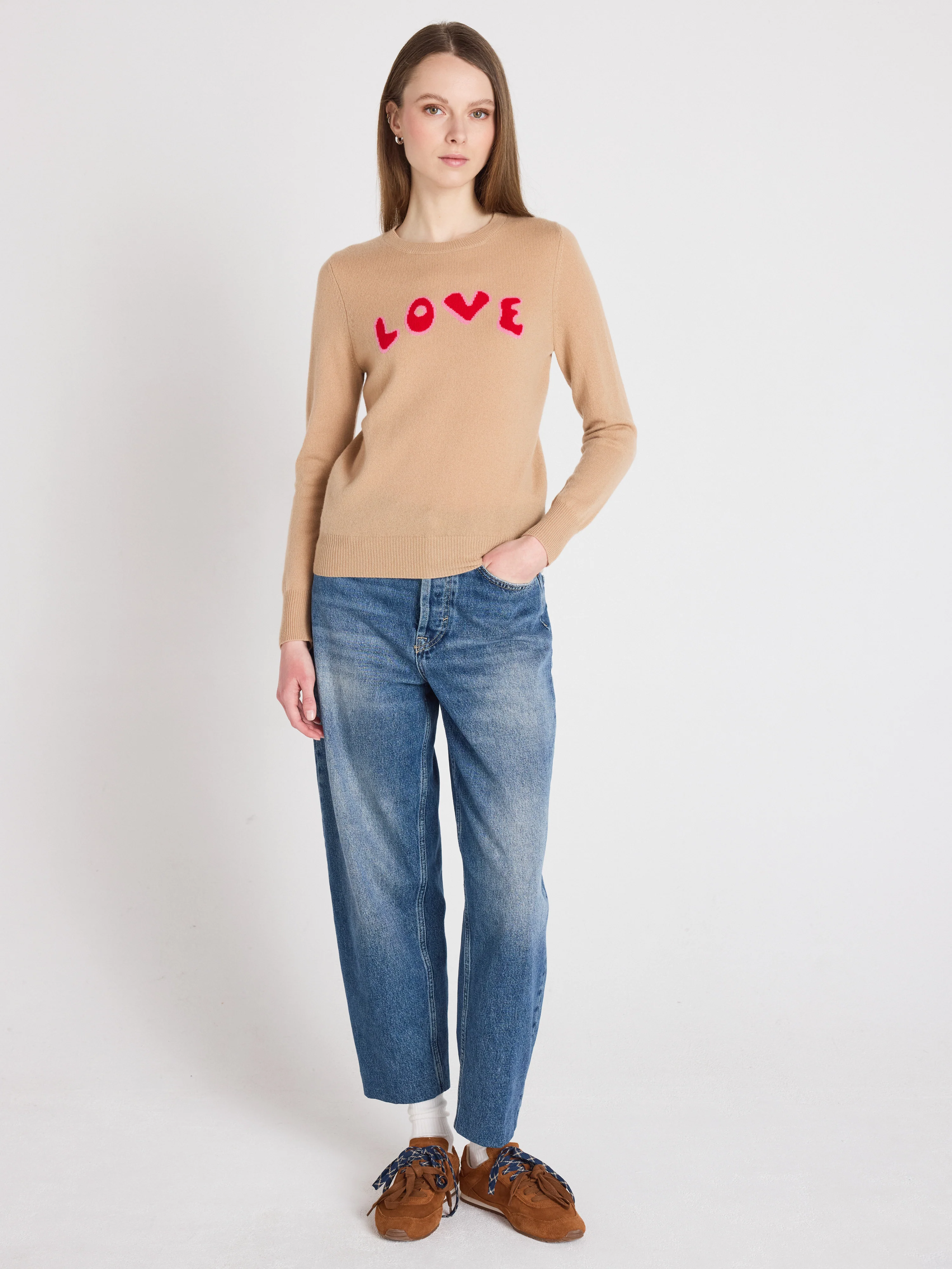 Absolut Cashmere Pulli KYLIE camel
