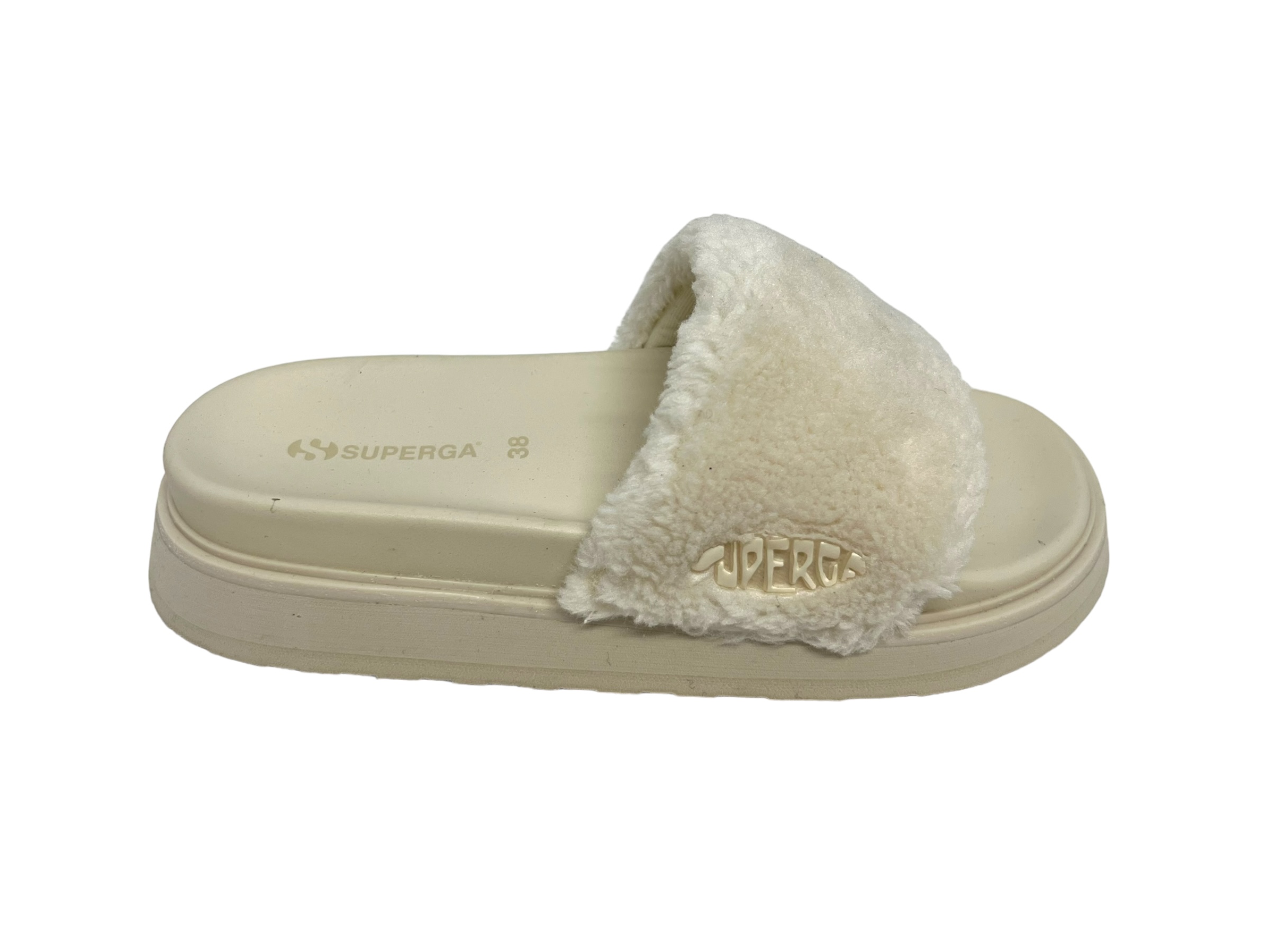 Superga Pantoletten SLIDES beige