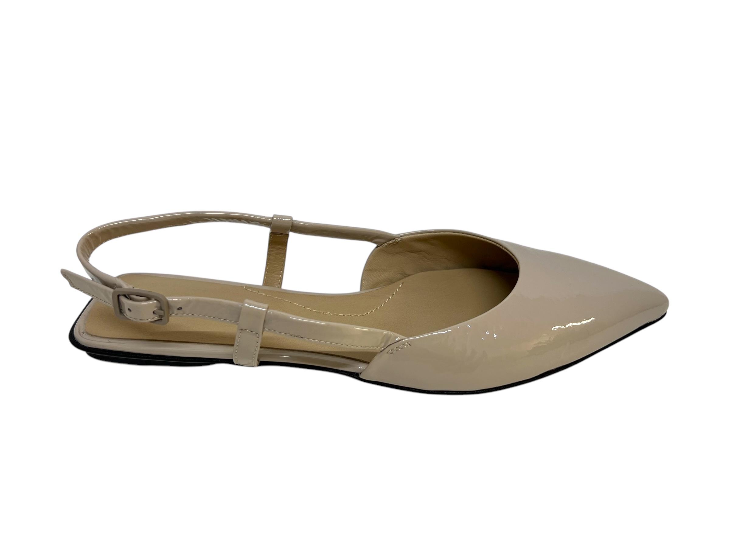 Pomme d´Or Lack Sling Ballerina ANJA beige Pomme d´Or Lack Sling Ballerina ANJA beige