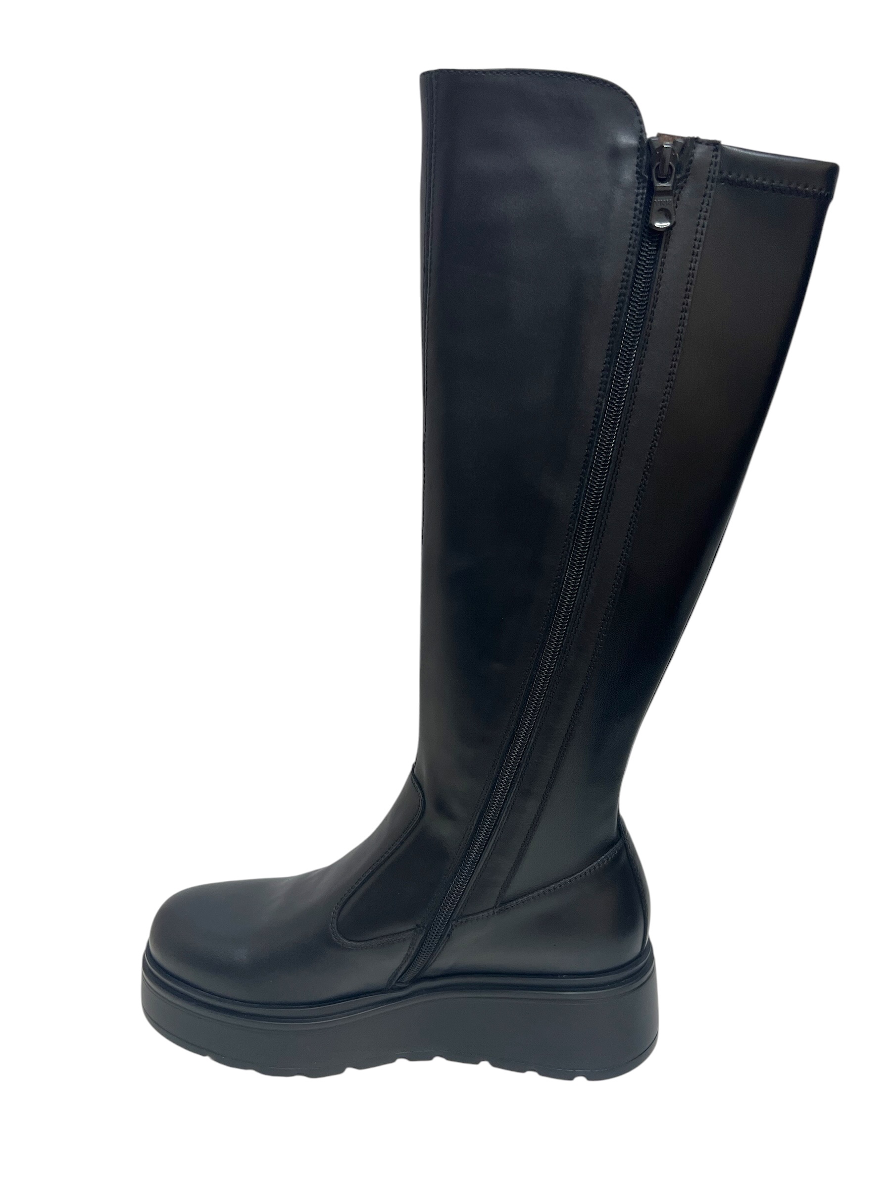 Nero Giardini Plateau-Stiefel schwarz
