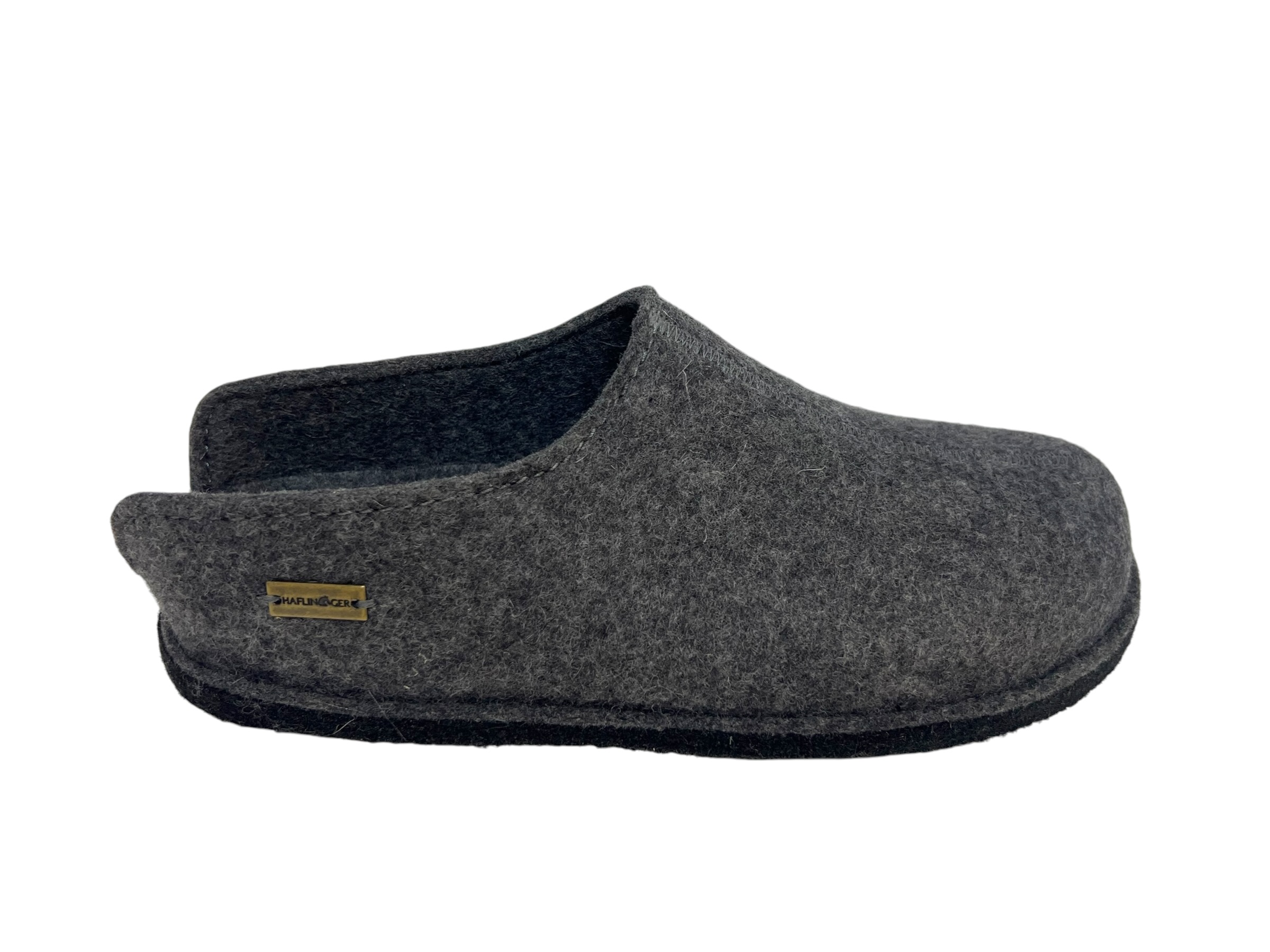 Haflinger Pantolette FLAIR SMILY grau