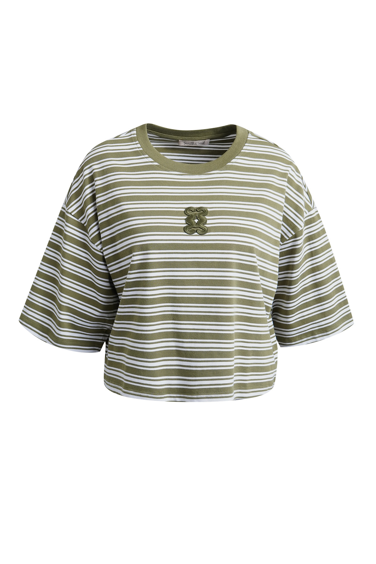 Smith & Soul Shirt olive gestreift Smith & Soul Shirt olive gestreift