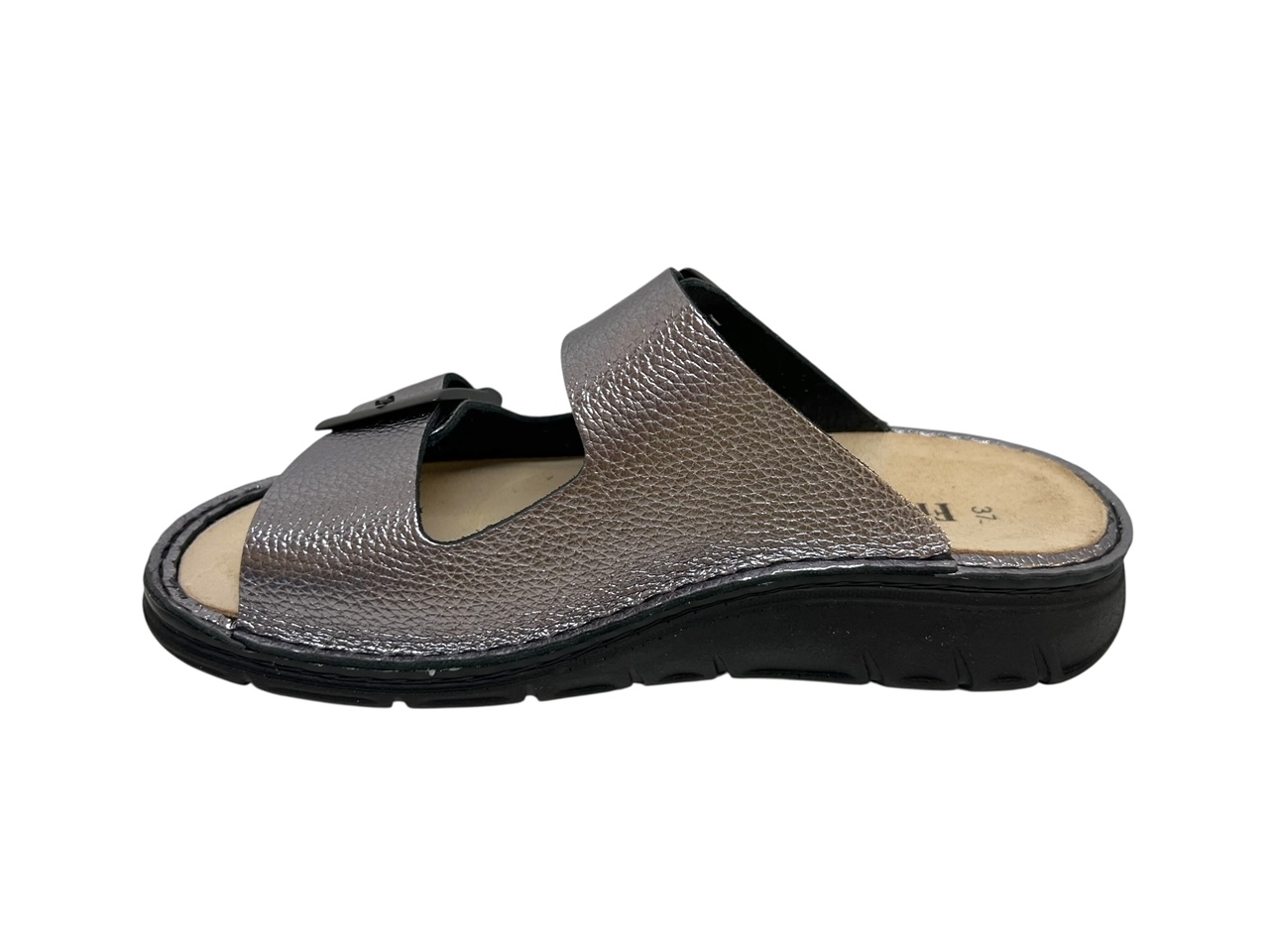 Finn Comfort Pantoletten CAYMAN grau metallic