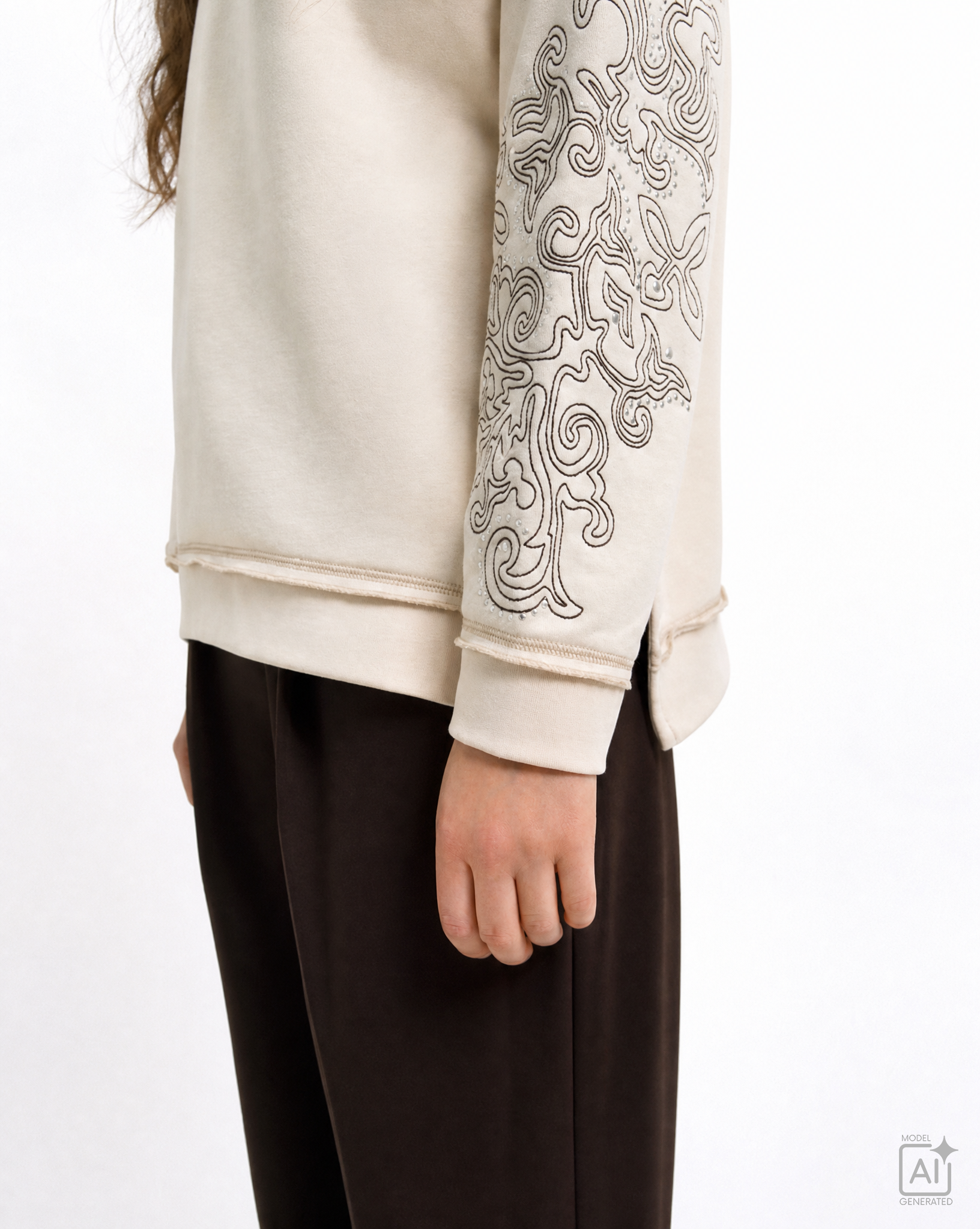 Smith & Soul Sweatshirt creme