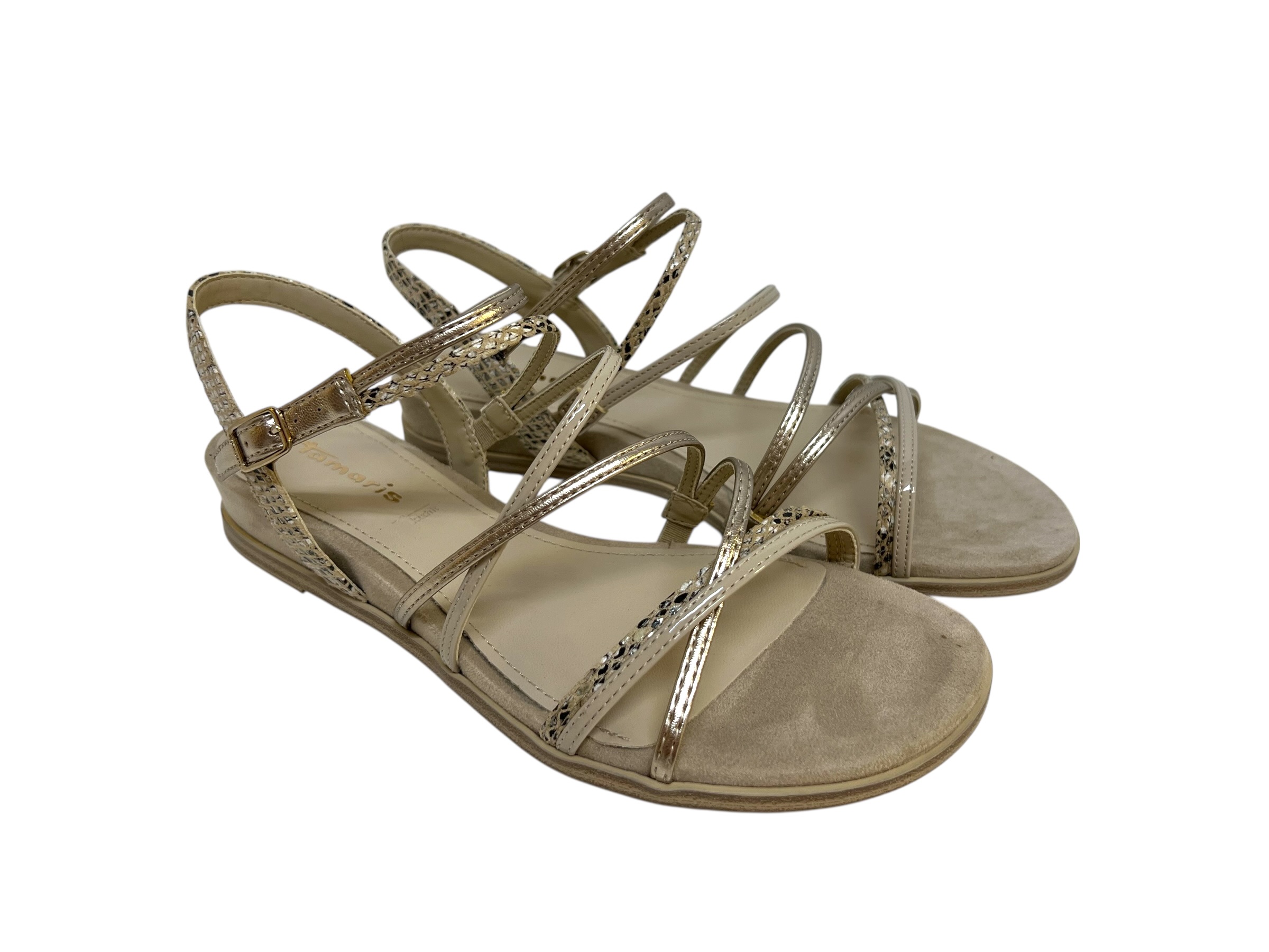 Tamaris Sandalette beige Tamaris Sandalette beige