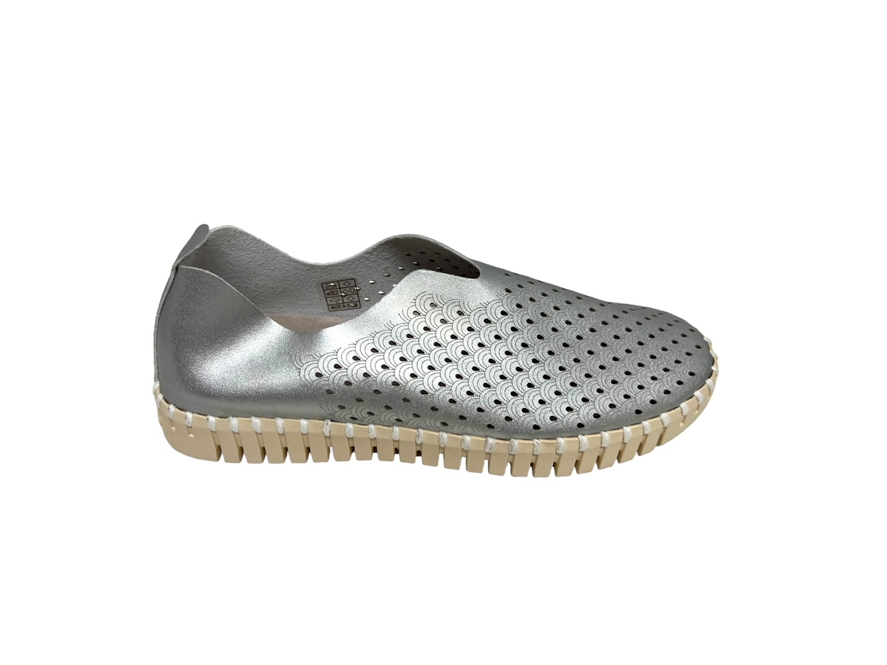 Ilse Jacobsen Slipper TULIP silber Ilse Jacobsen Slipper TULIP silber