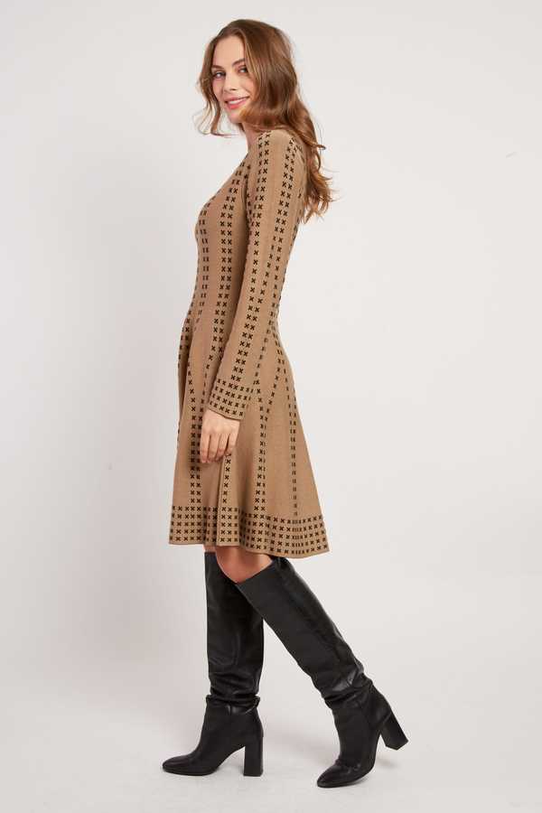 Derhy Kleid JOJOBA beige