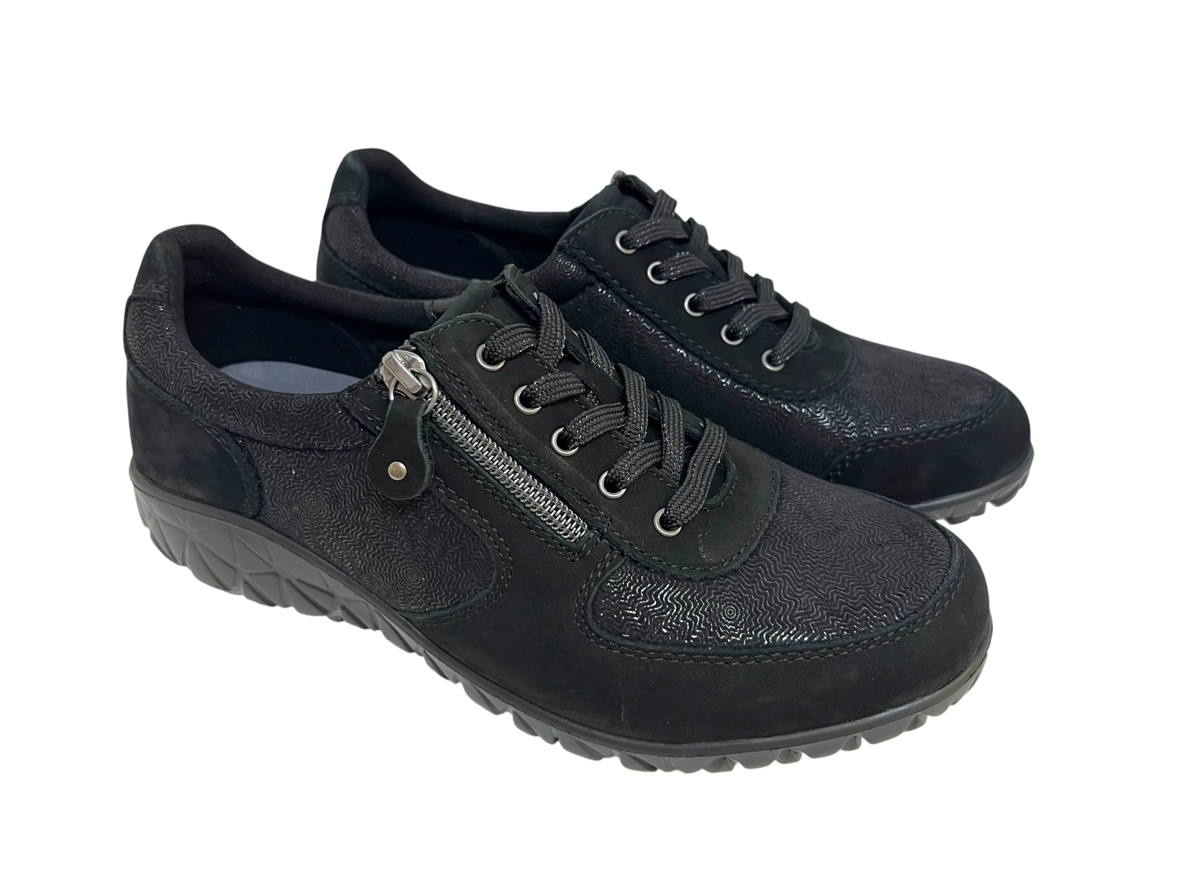 Waldläufer Schnürschuhe H-HAVY schwarz Waldläufer Schnürschuhe H-HAVY schwarz