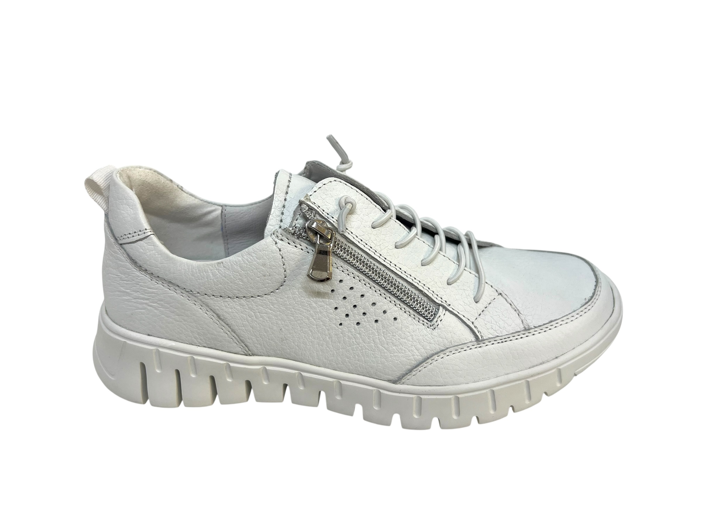 Waldläufer Schnürschuhe H-BIRDY weiß