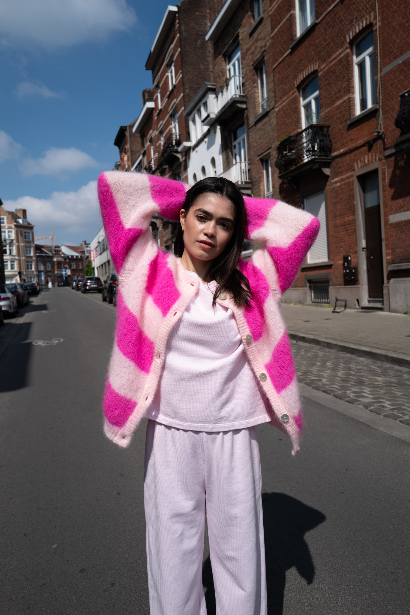 Twins Strickjacke TIMEA pink Twins Strickjacke TIMEA pink