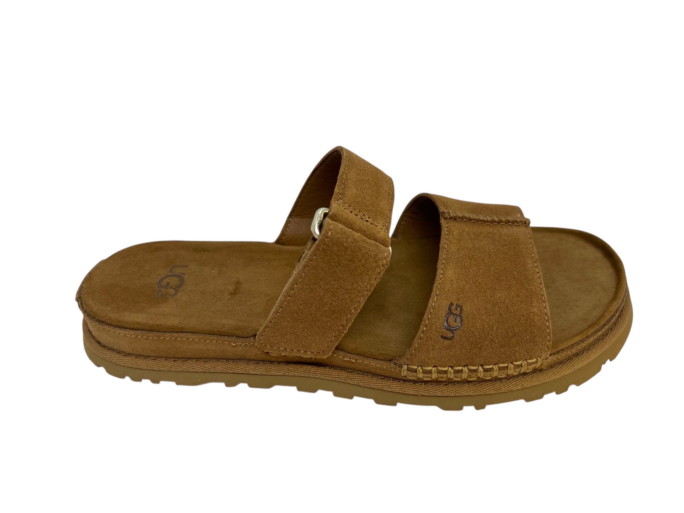 UGG Pantoletten GOLDENGAZE SLIDE chestnut