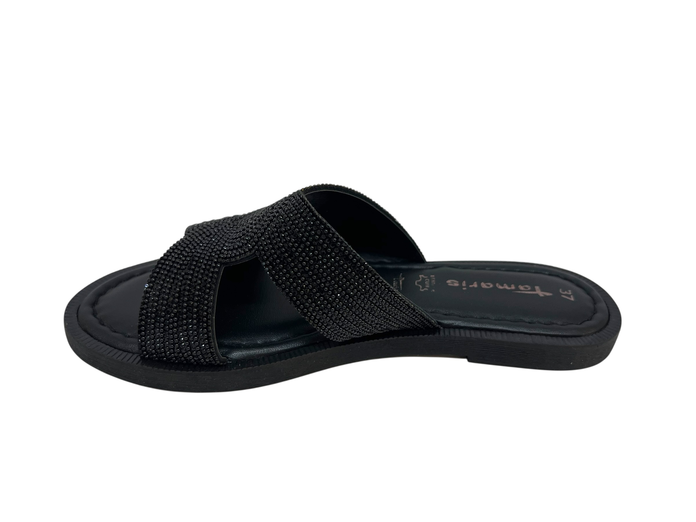Tamaris Pantoletten scharz Tamaris Pantoletten scharz