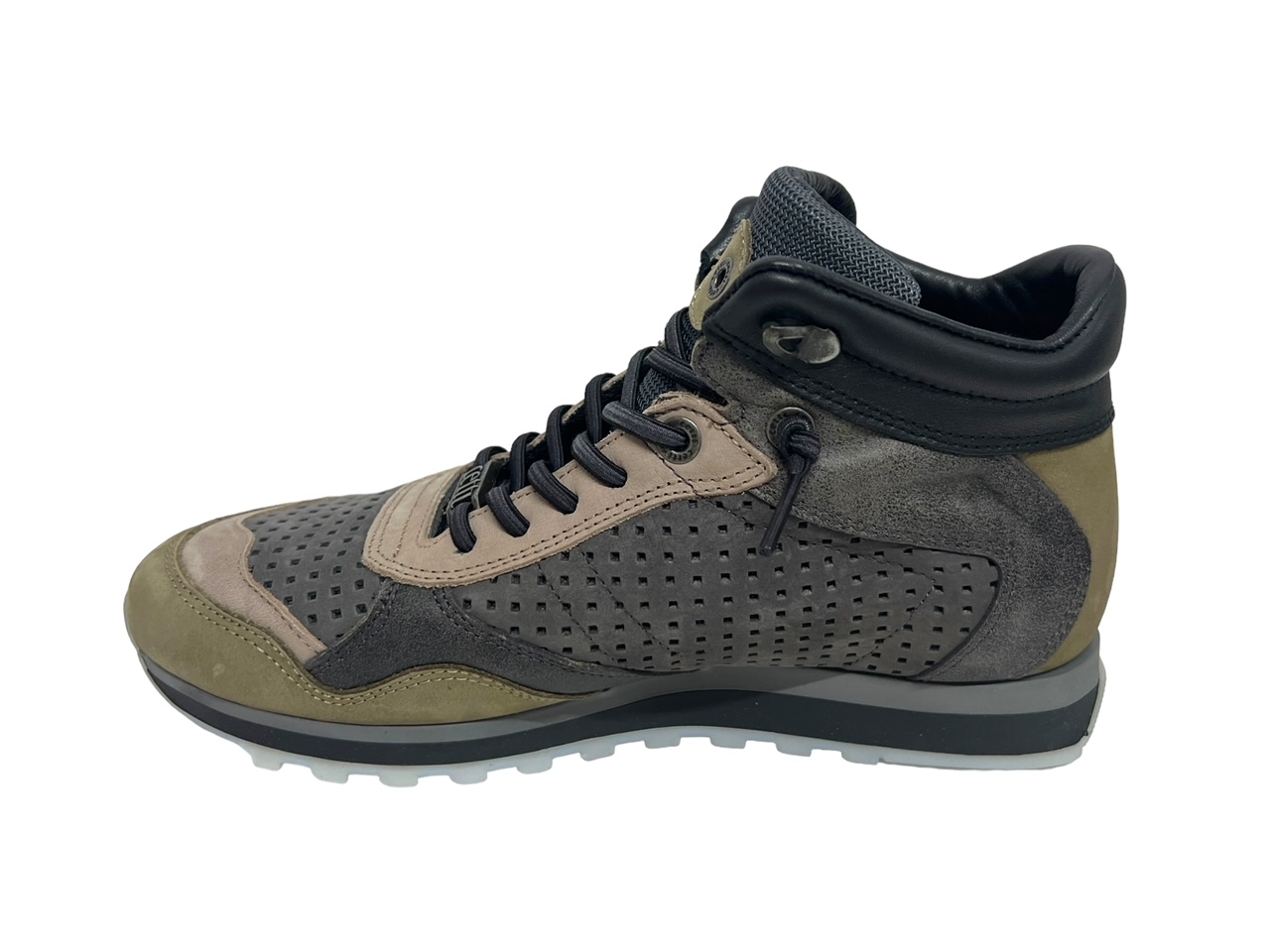 Cetti Sneakers high grau khaki