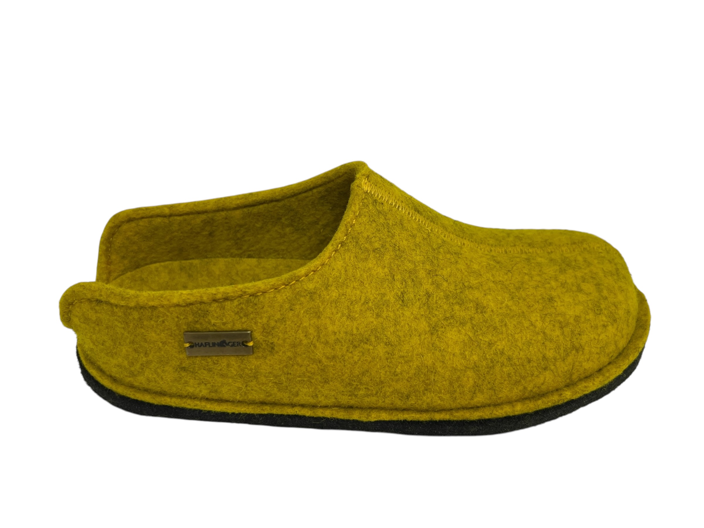 Haflinger Pantolette FLAIR SMILY gelb Haflinger Pantolette FLAIR SMILY gelb