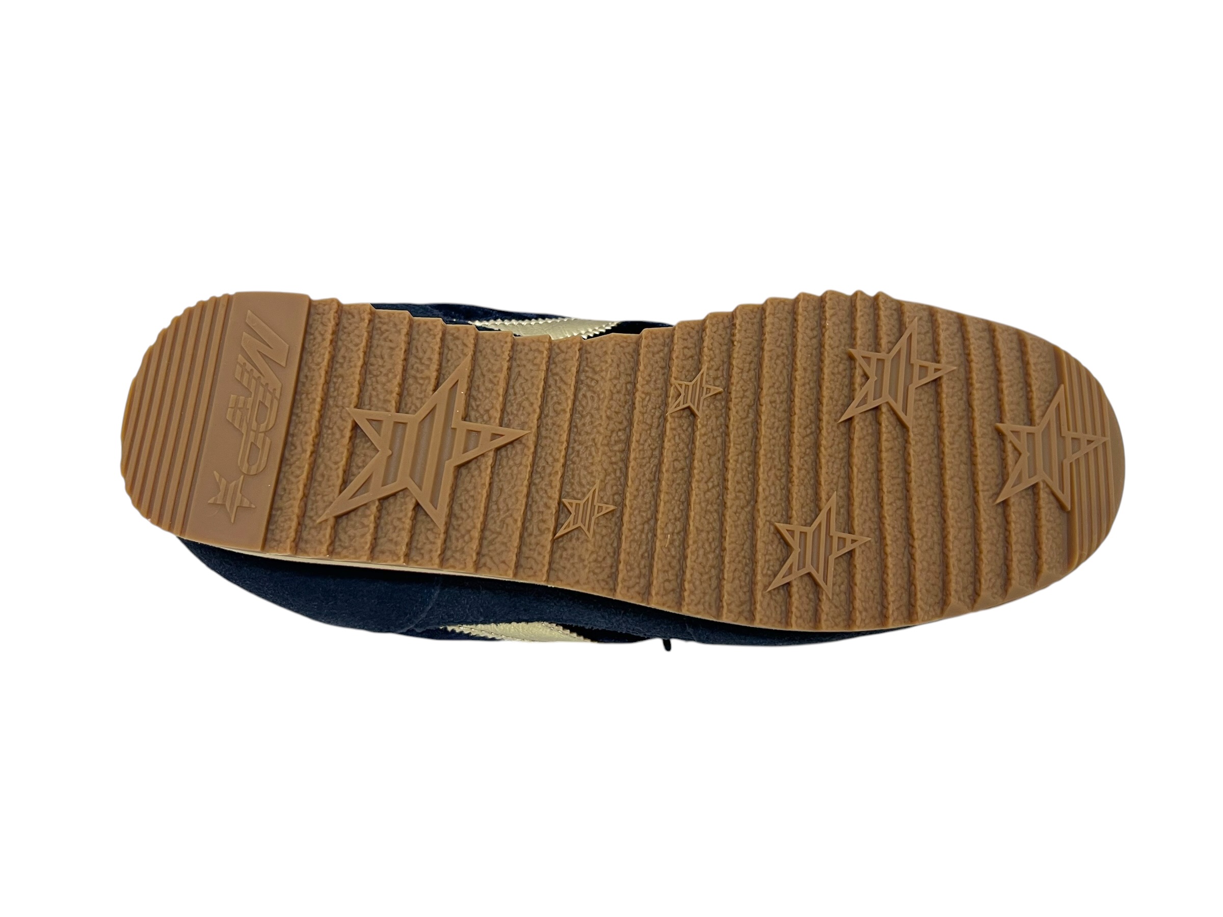 Maripe Sneakers UTAH V.9 blau / gold
