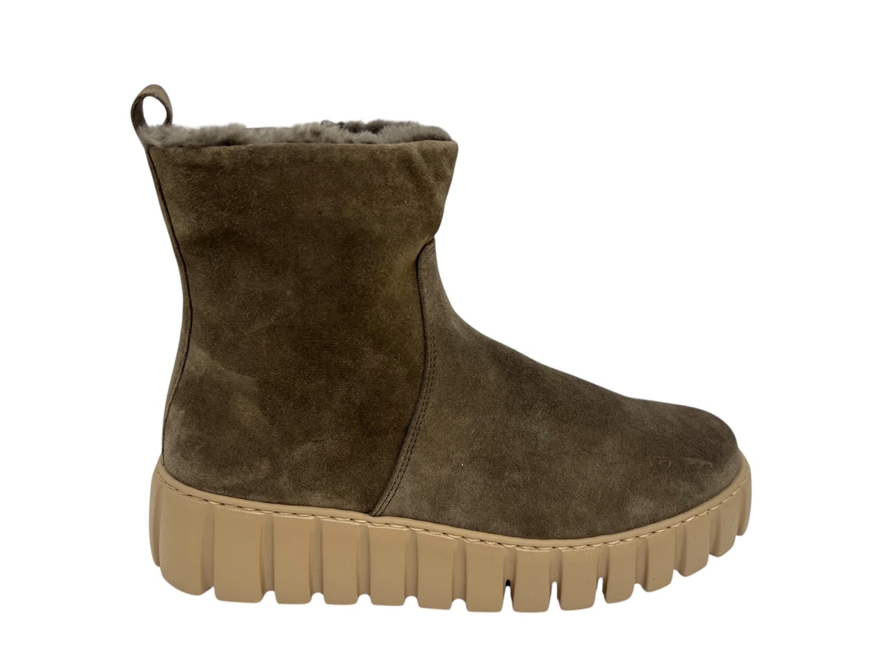 Gabor Komfort Stiefeletten Plateau beige