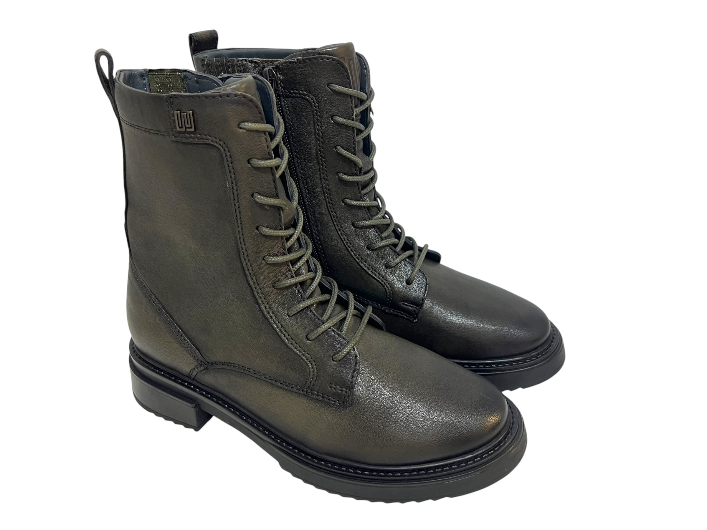 Waldläufer Stiefeletten H-SHELLY kaki Waldläufer Stiefeletten H-SHELLY kaki