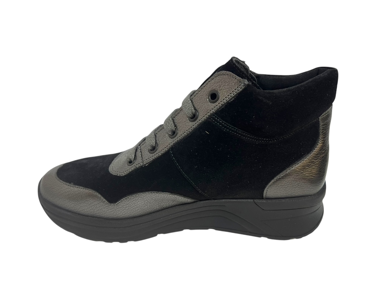 Solidus Stiefeletten KARMA schwarz grau