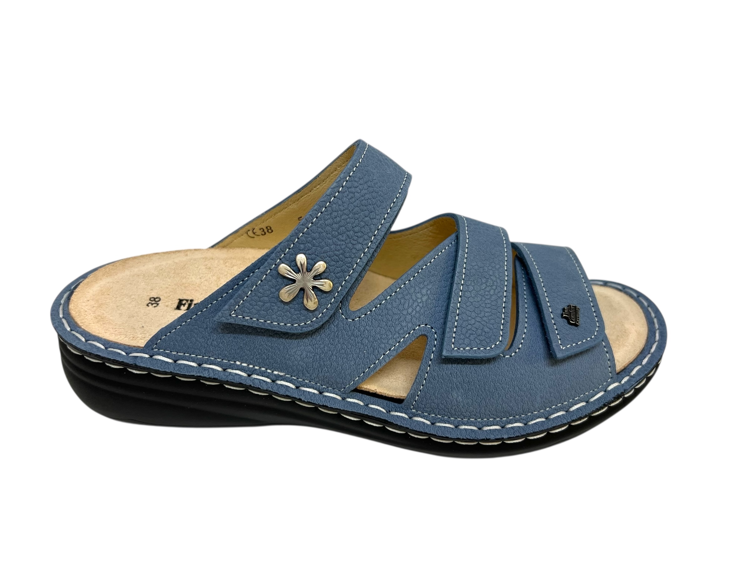 Finn Comfort Pantoletten GRENADA hellblau