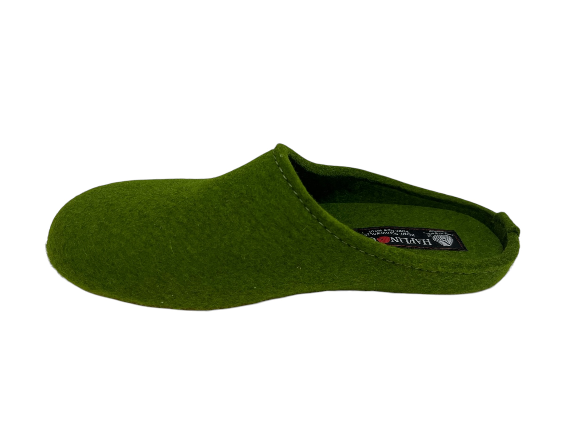 Haflinger Pantolette EVEREST FUNDUS grün