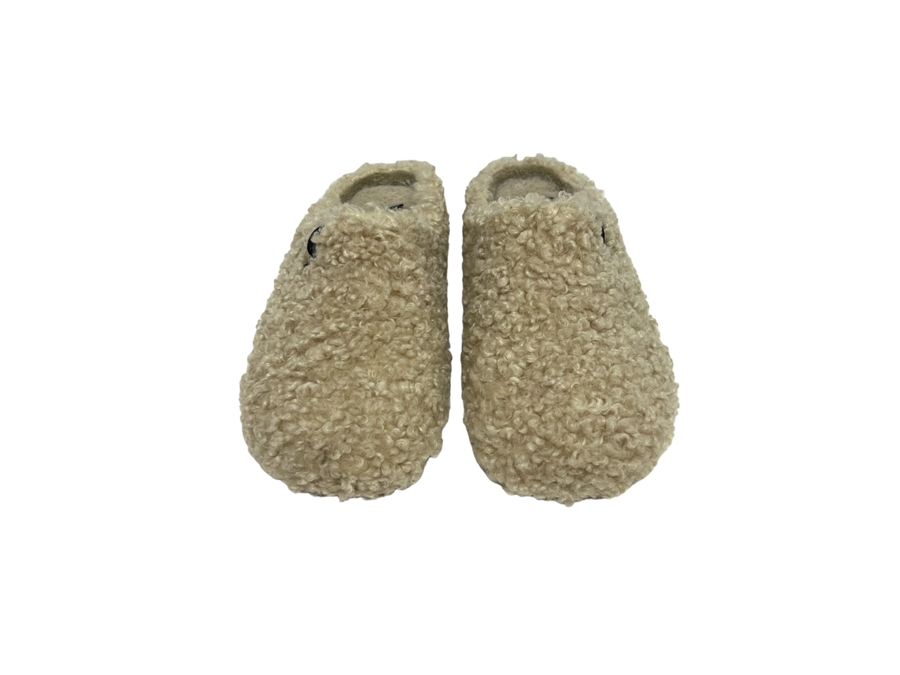 Verbenas Hausschuhe YORK CURLY beige