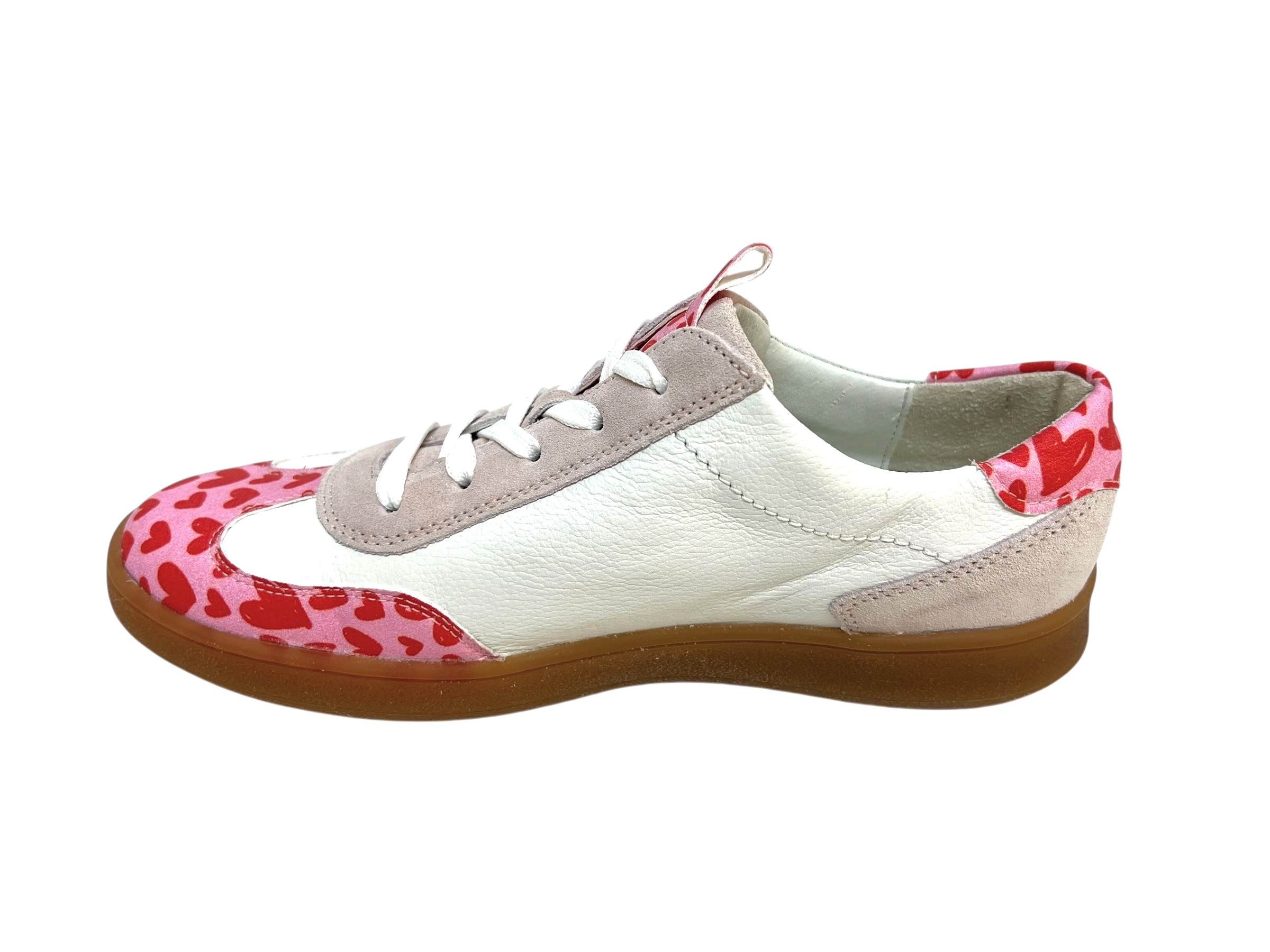Waldläufer Sneakers H-DAISY weiß rosa Waldläufer Sneakers H-DAISY weiß rosa