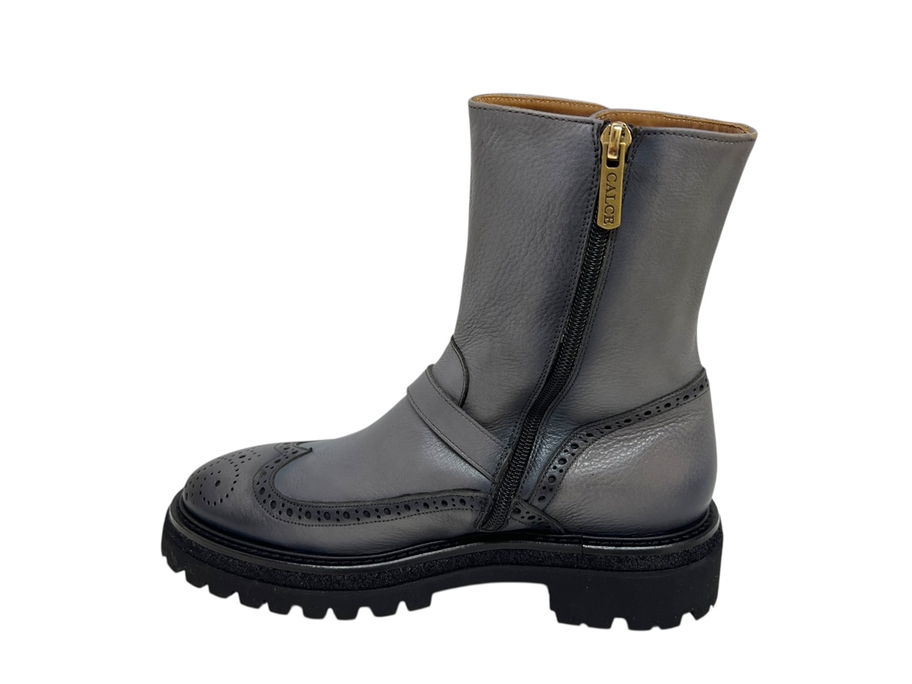 Calce Stiefeletten Bikerboots grau