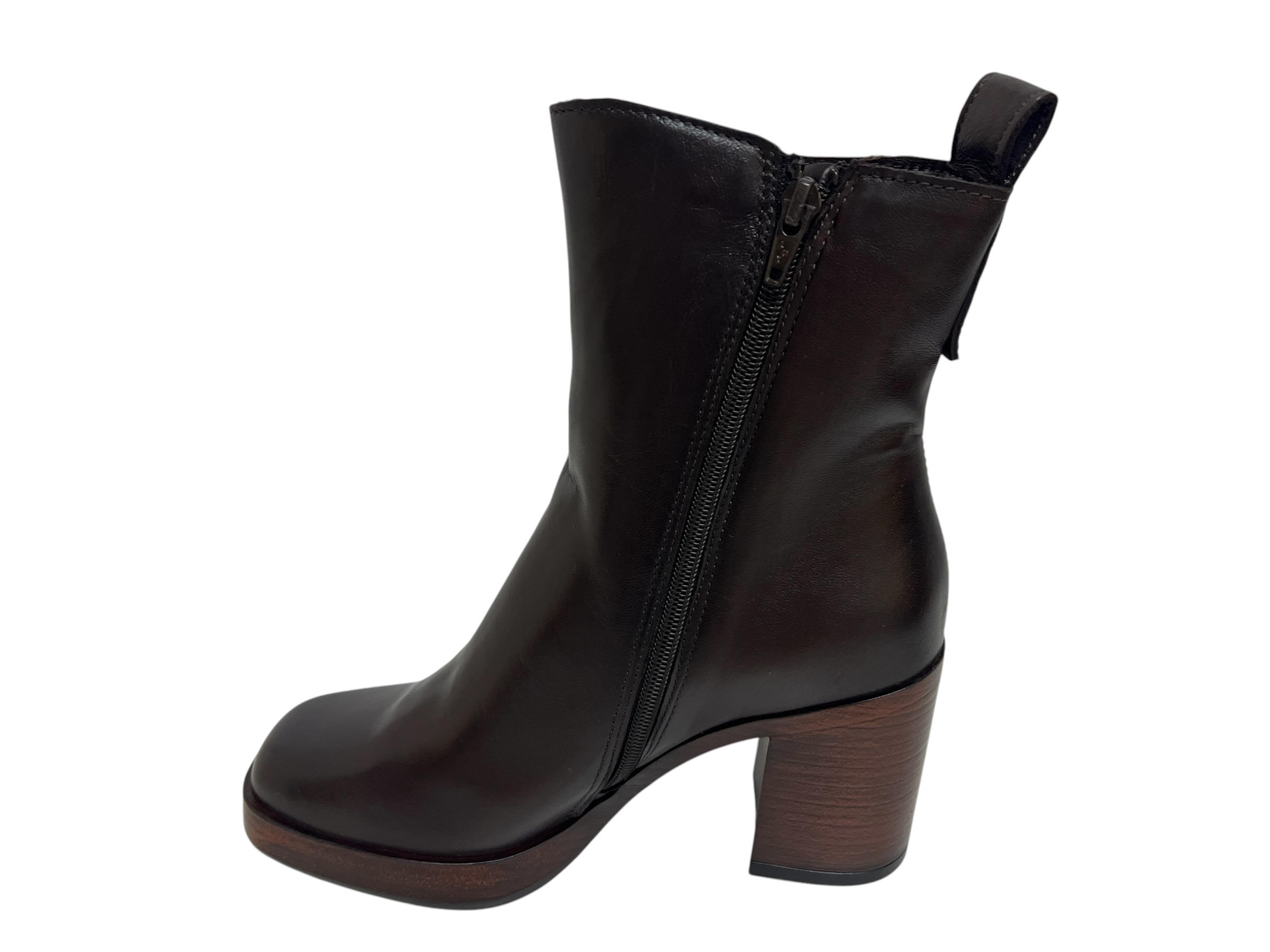 Mjus Stiefelette dunkelbraun