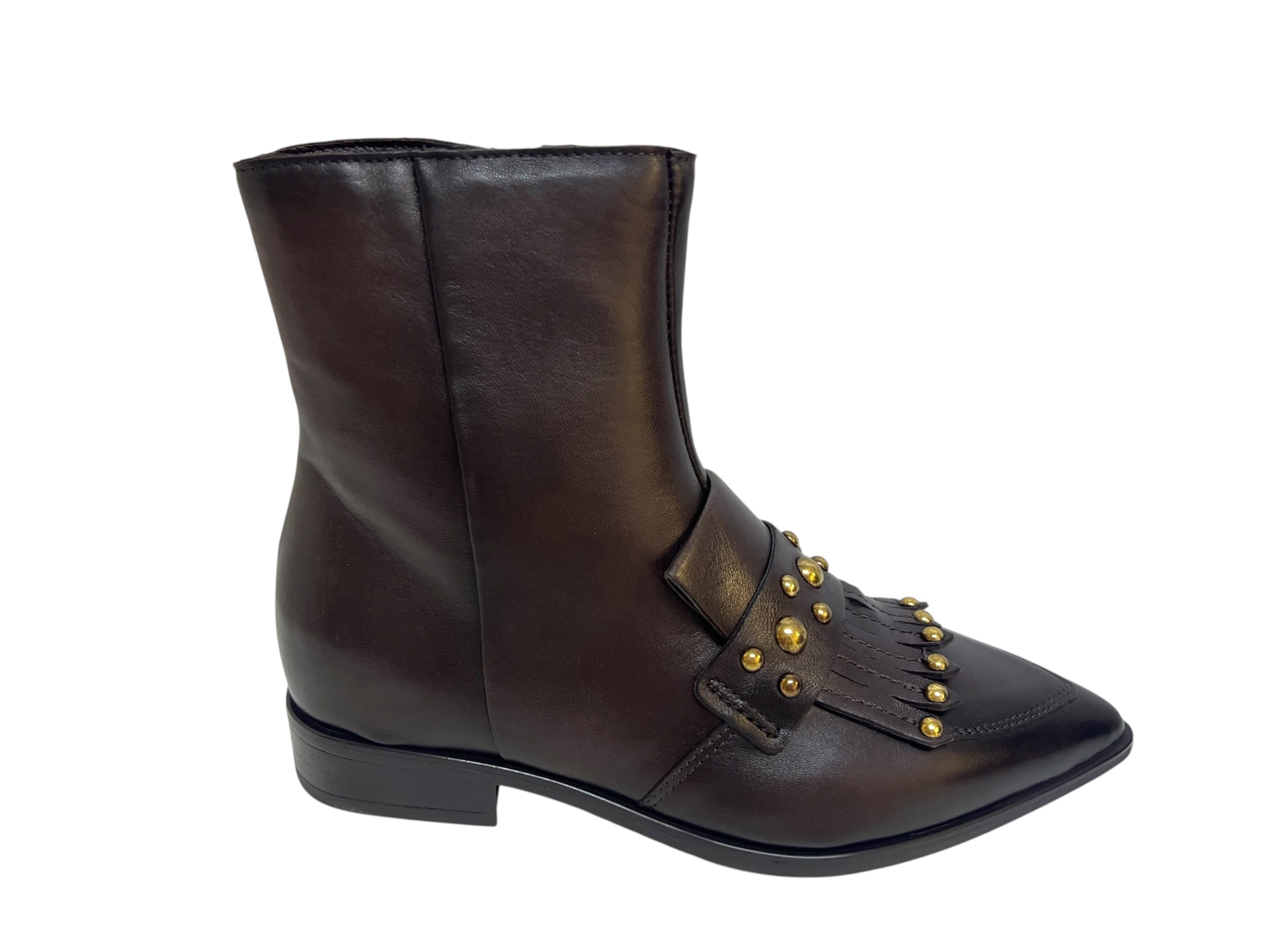 Mjus Stiefelette dunkelbraun