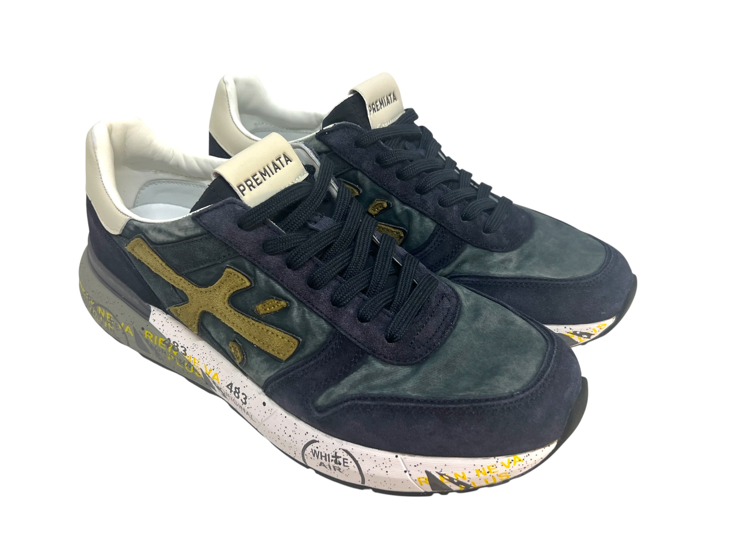 Premiata Sneakers MICK dunkelblau / petrol
