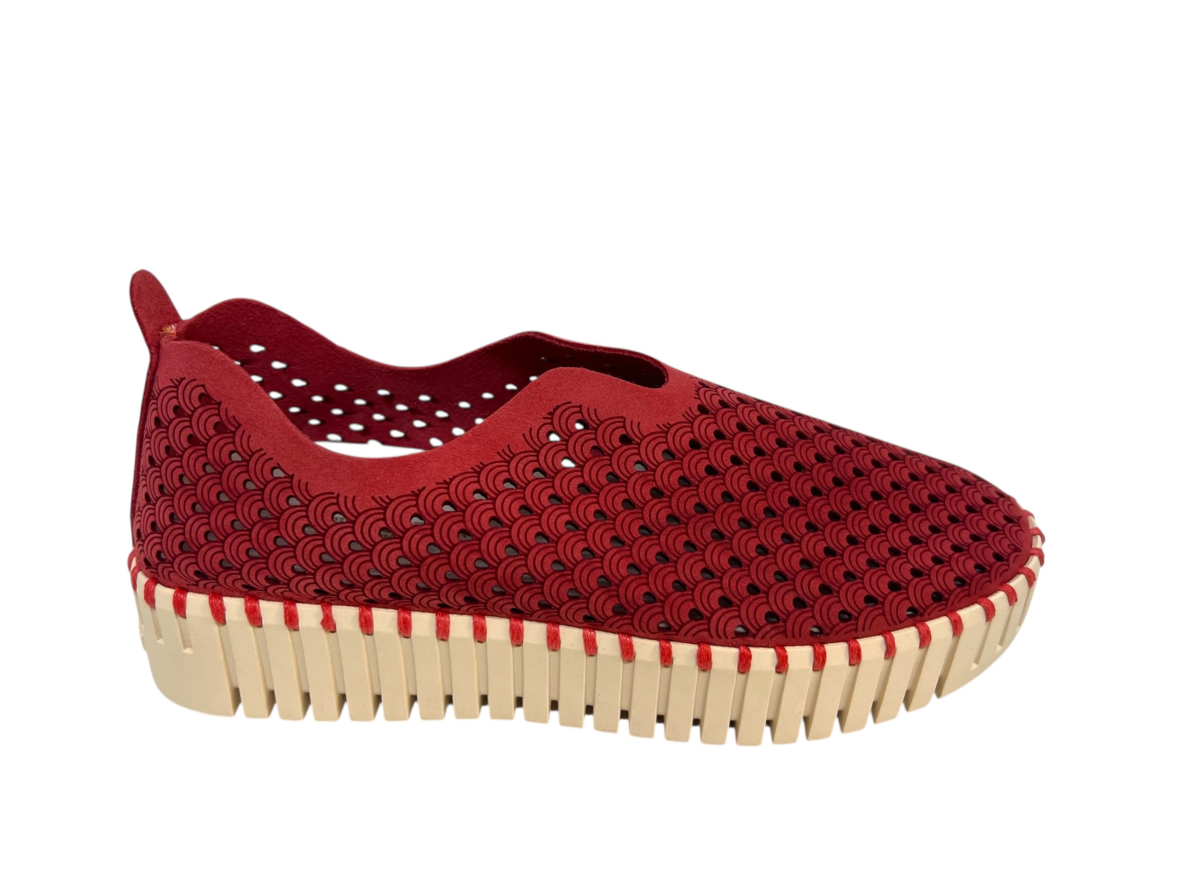 Ilse Jacobsen Slipper TULIP Plateau rot